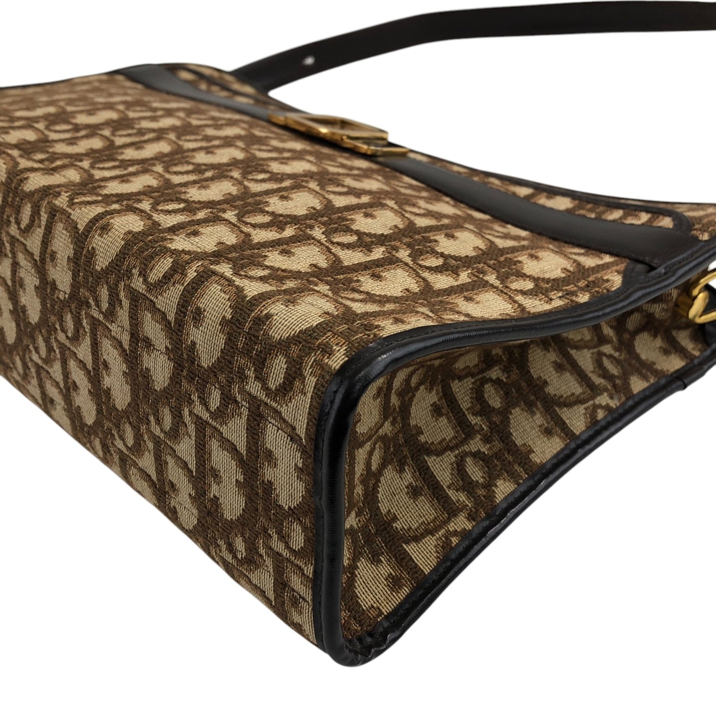 Christian Dior Trotter Logo 肩背包 棕色 復古 6durdn