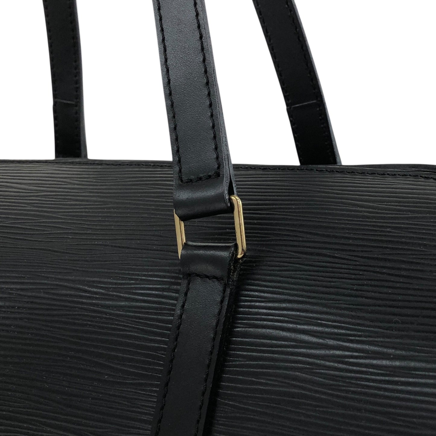 LOUIS VUITTON Epi Handbag Black Vintage 6snpey