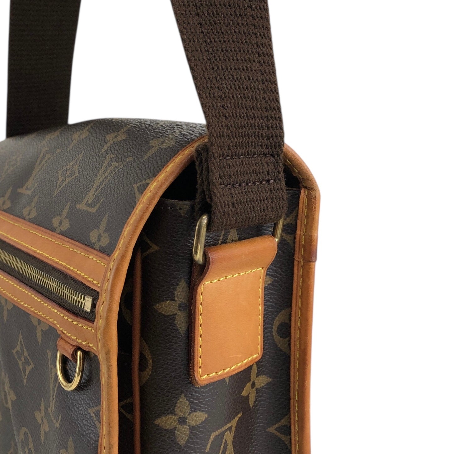 LOUIS VUITTON Monogram Shoulder bag Brown M40106 Vintage y7ndbw