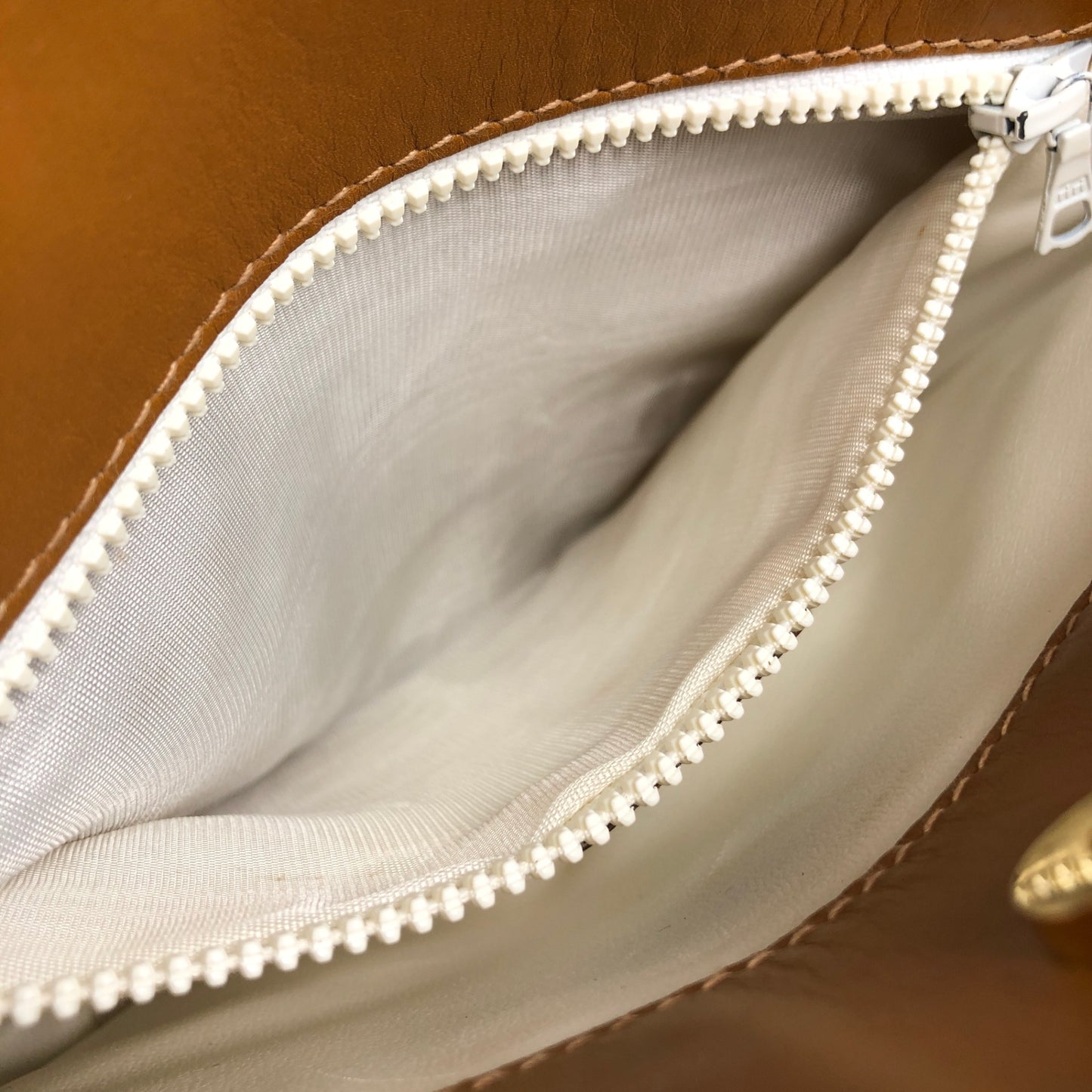 CELINE Macadam Blason Shoulder bag White Vintage y88uii