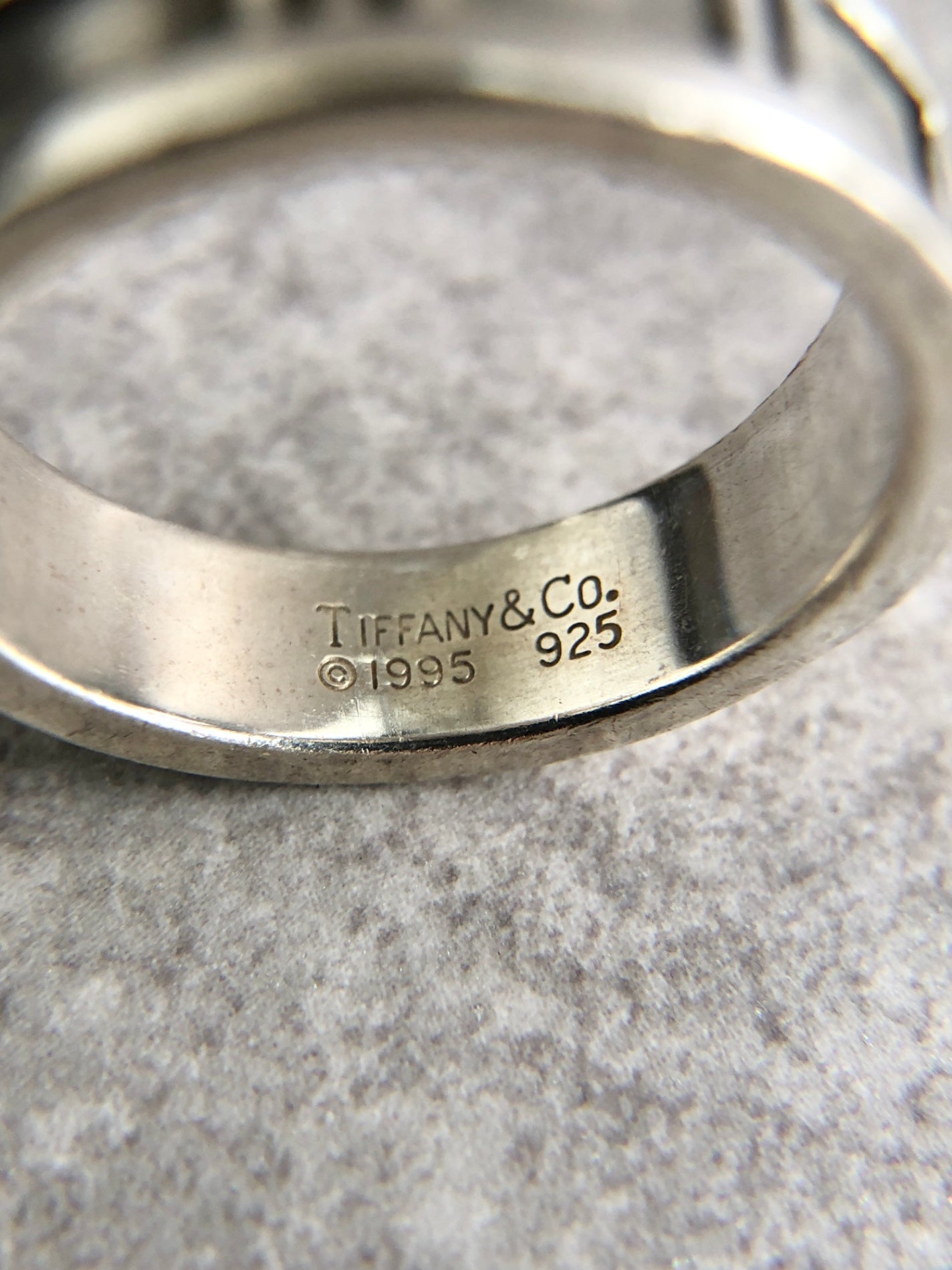 Tiffany & Co. Ring Silver Vintage abchmm