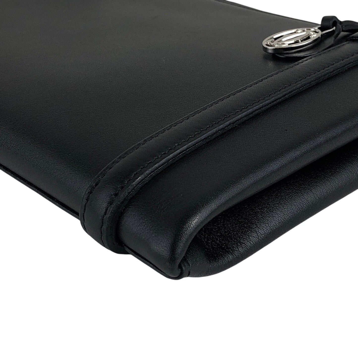 Cartier Small Handbag Black Vintage n6hx3m