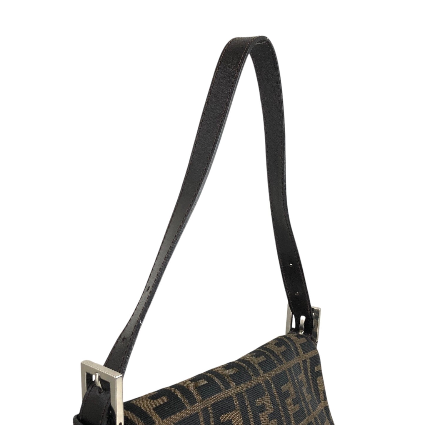 FENDI Zucca Shoulder bag Brown Vintage uipu4g
