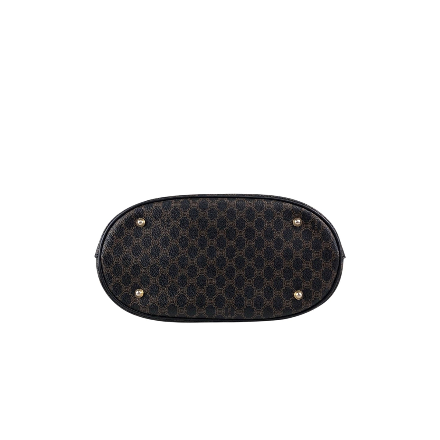 CELINE Macadam Blason Totebag Black Vintage jxzimy