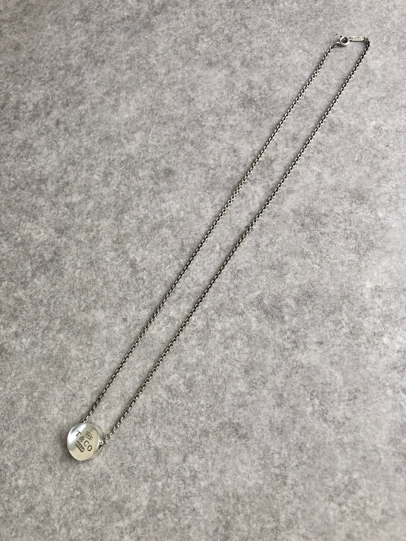 Tiffany & Co. Necklace Silver SILVER925 Vintage h6ezjs