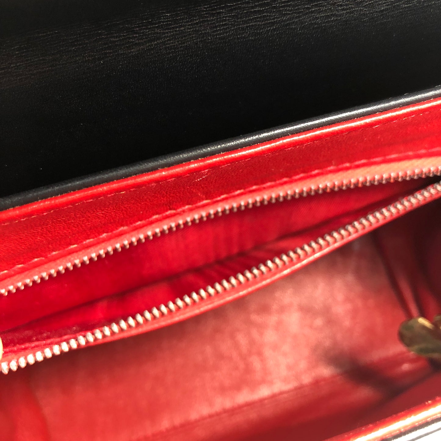 CELINE Starball 皮革兩用手提包單肩包黑色復古 jrwffj