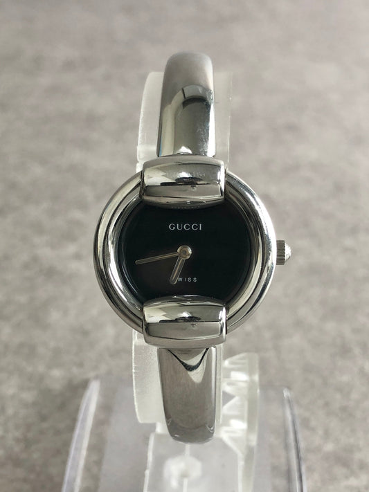 GUCCI Quartz Watch Silver 1400L Vintage dwxiyn