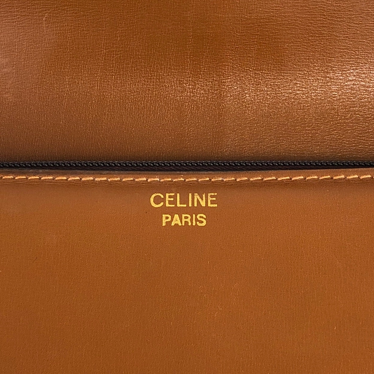 CELINE Horse Bit 肩背包 棕色 復古 zjkkfe