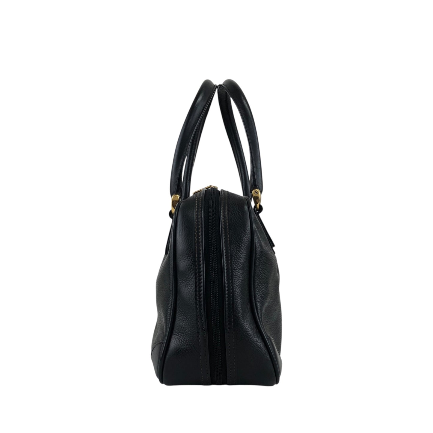 GUCCI Interlocking Handbag Black Vintage jkfsmf