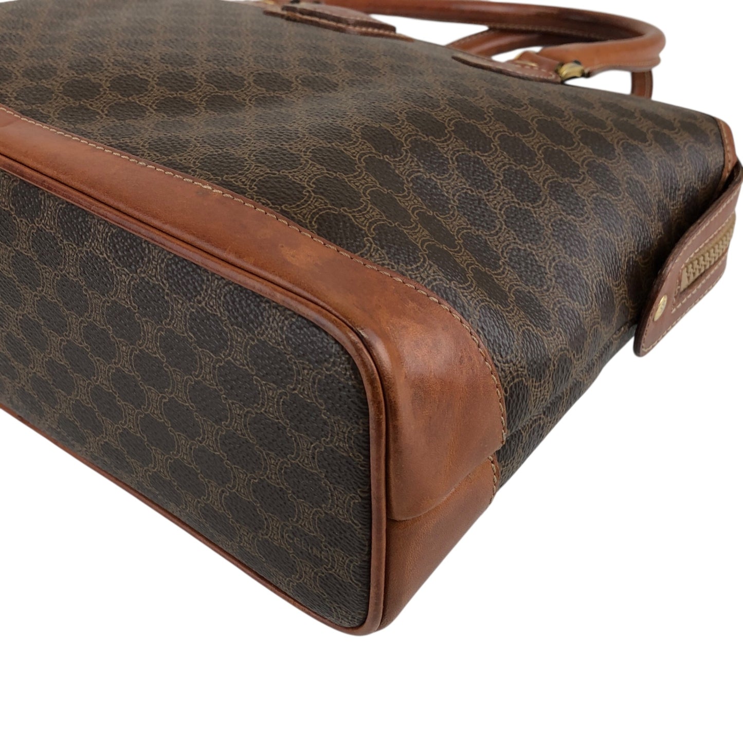 CELINE Macadam Blason 手袋 棕色 復古 yry5hb
