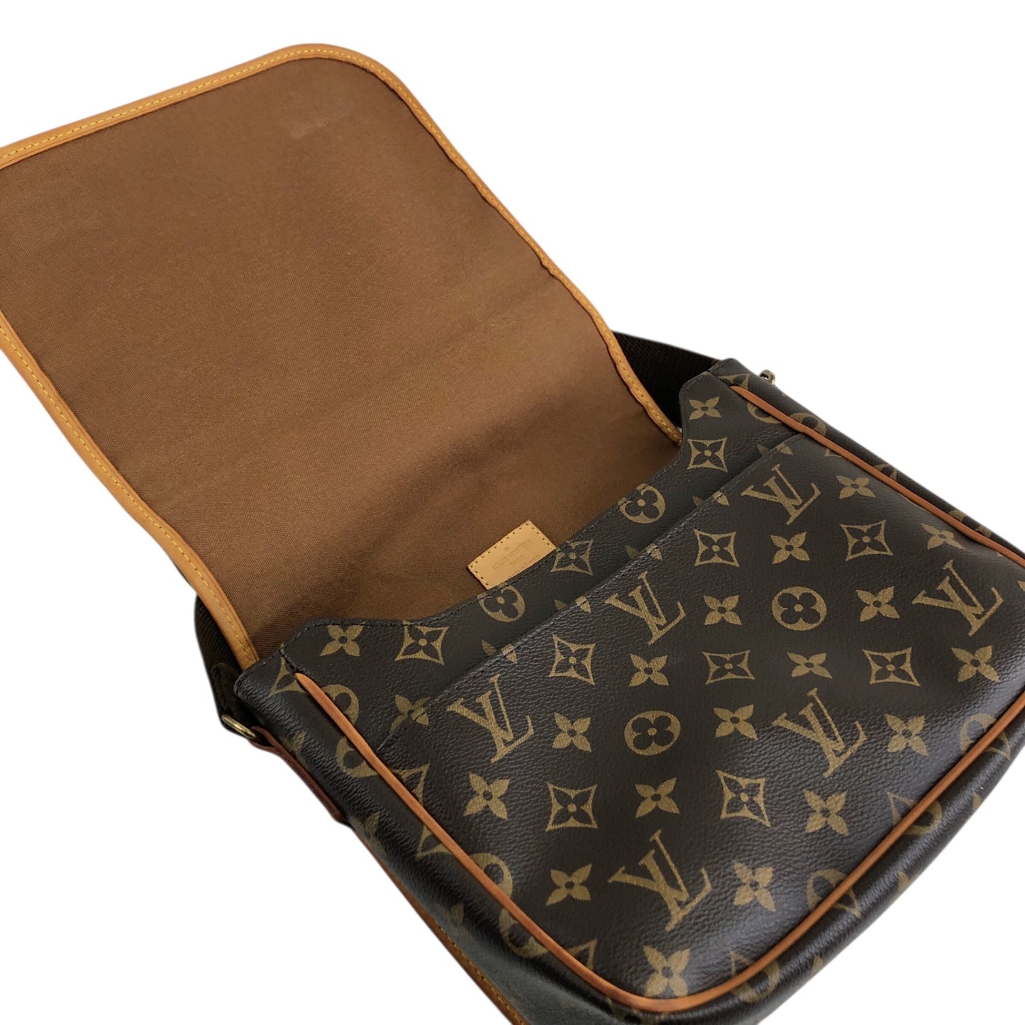 LOUIS VUITTON Monogram Shoulder bag Brown M40106 Vintage y7ndbw
