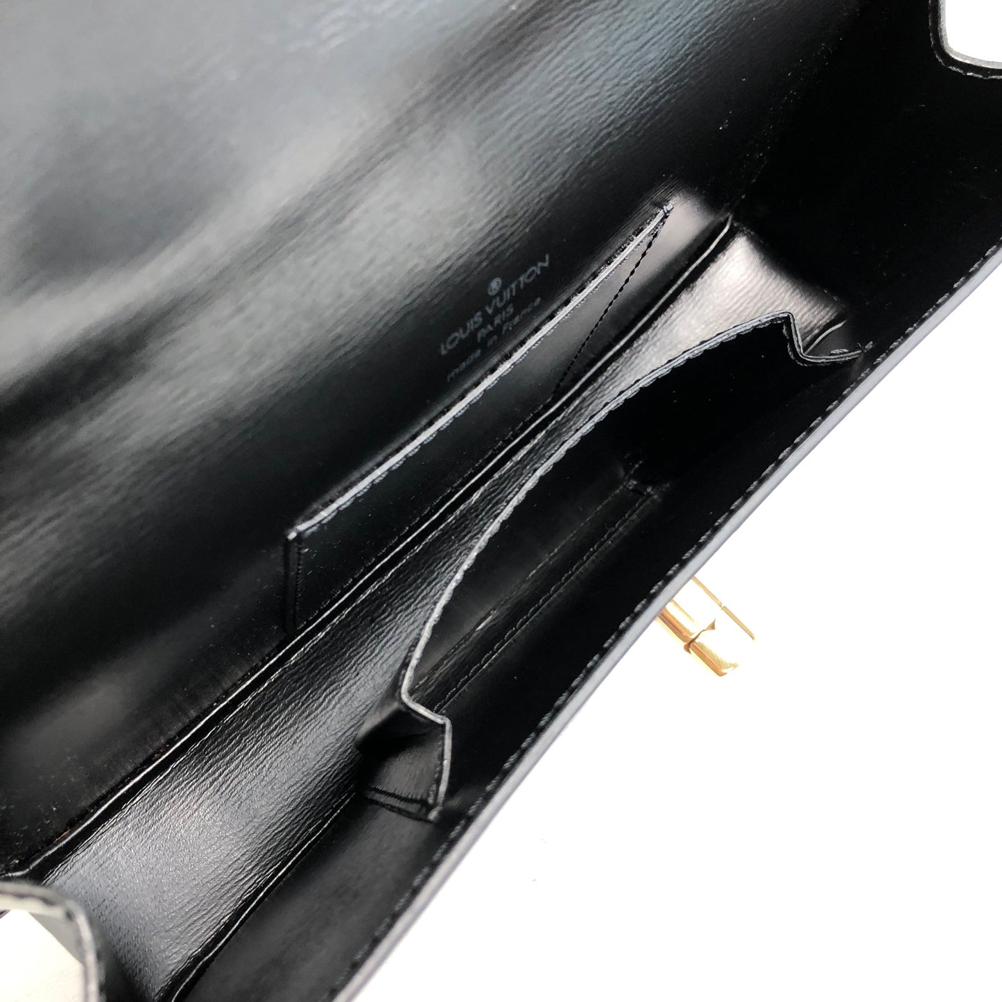 LOUIS VUITTON Epi 單肩包 黑色 M52562 復古 vdkgmn