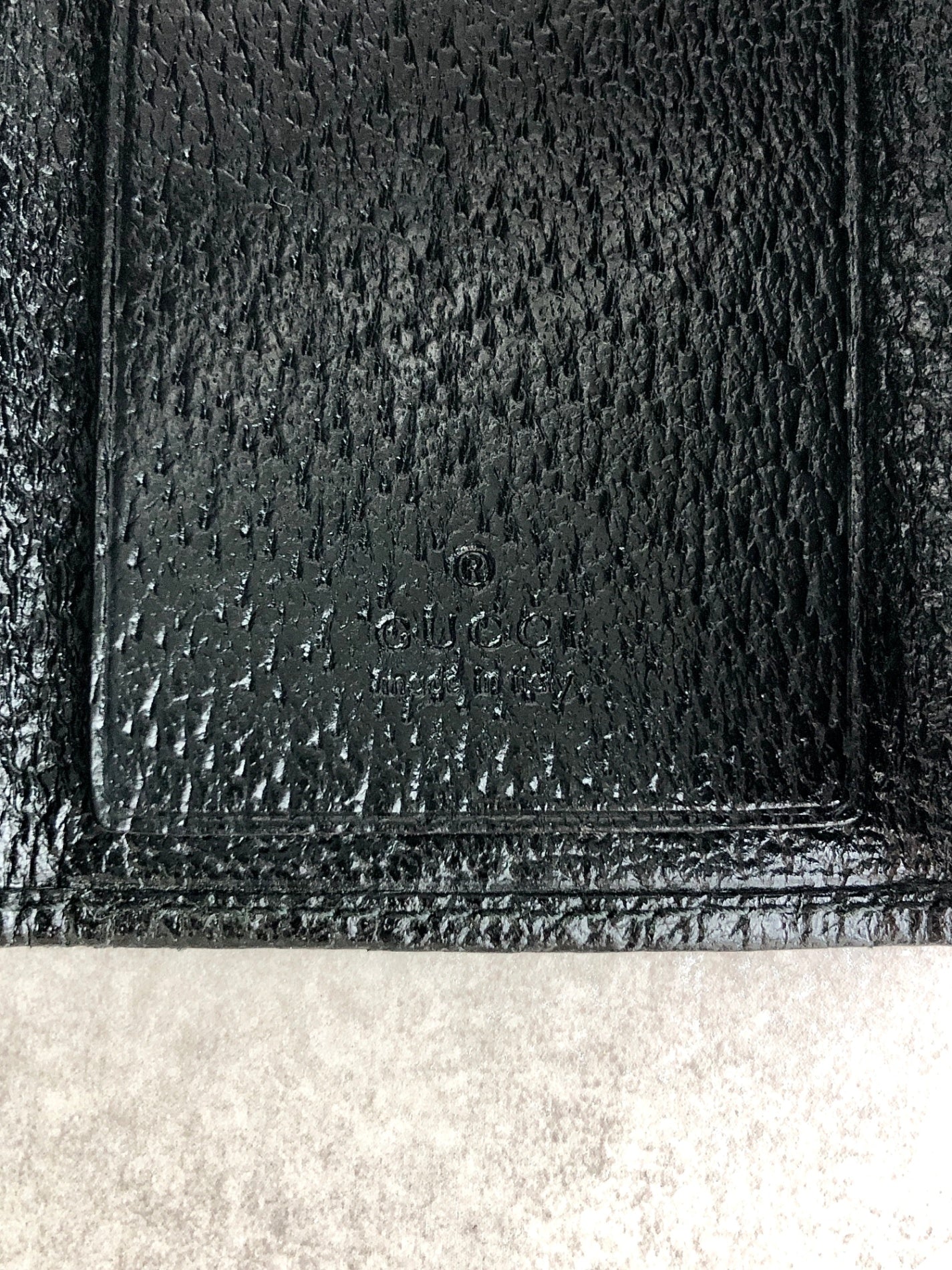 GUCCI GG Canvas Key Case Black Vintage wruc3m