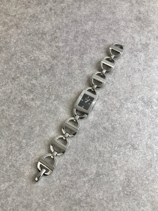 Christian Dior Quartz Watch Silver D78-109 Vintage egd5s2