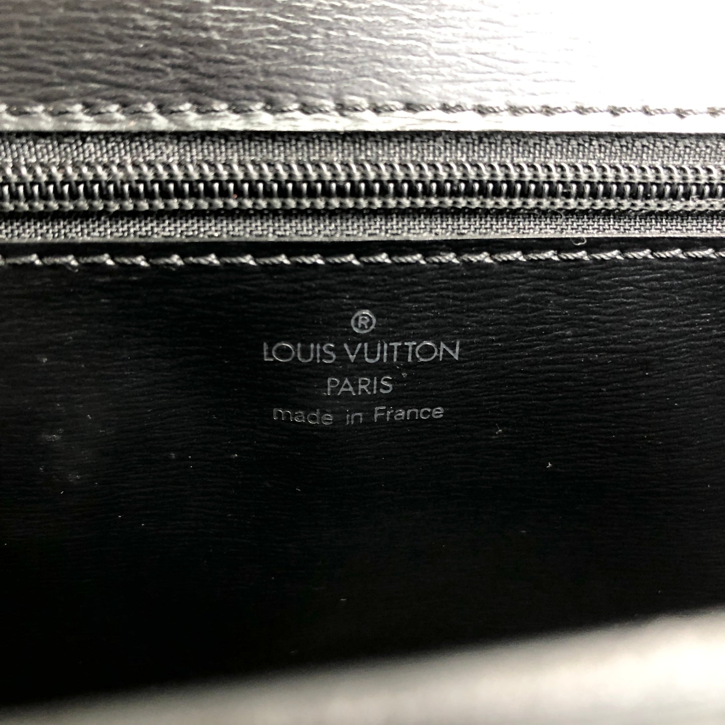 LOUIS VUITTON Epi Shoulder bag Black Vintage n8324t
