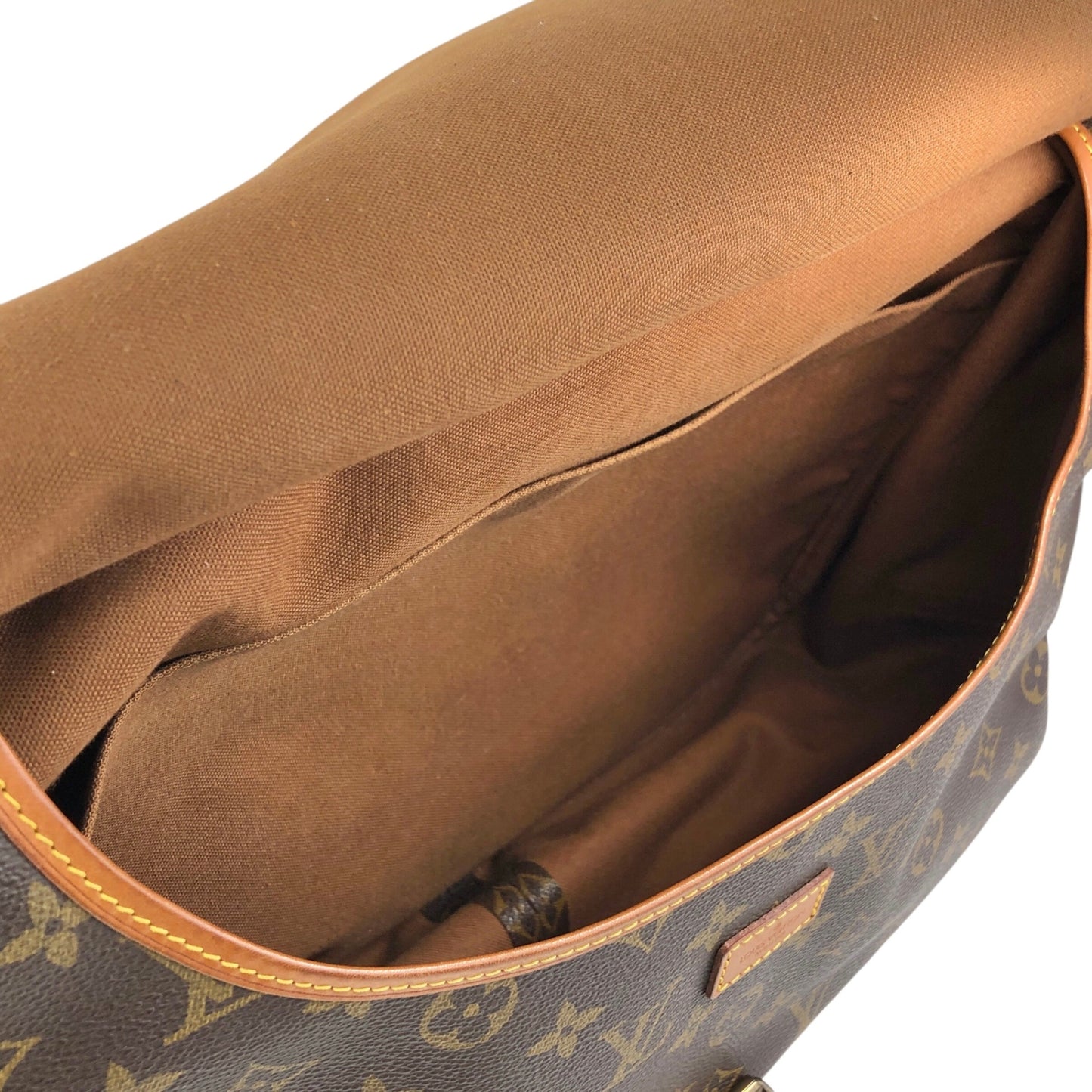 LOUIS VUITTON Monogram Shoulder bag Brown M42256 Vintage 38nfh4