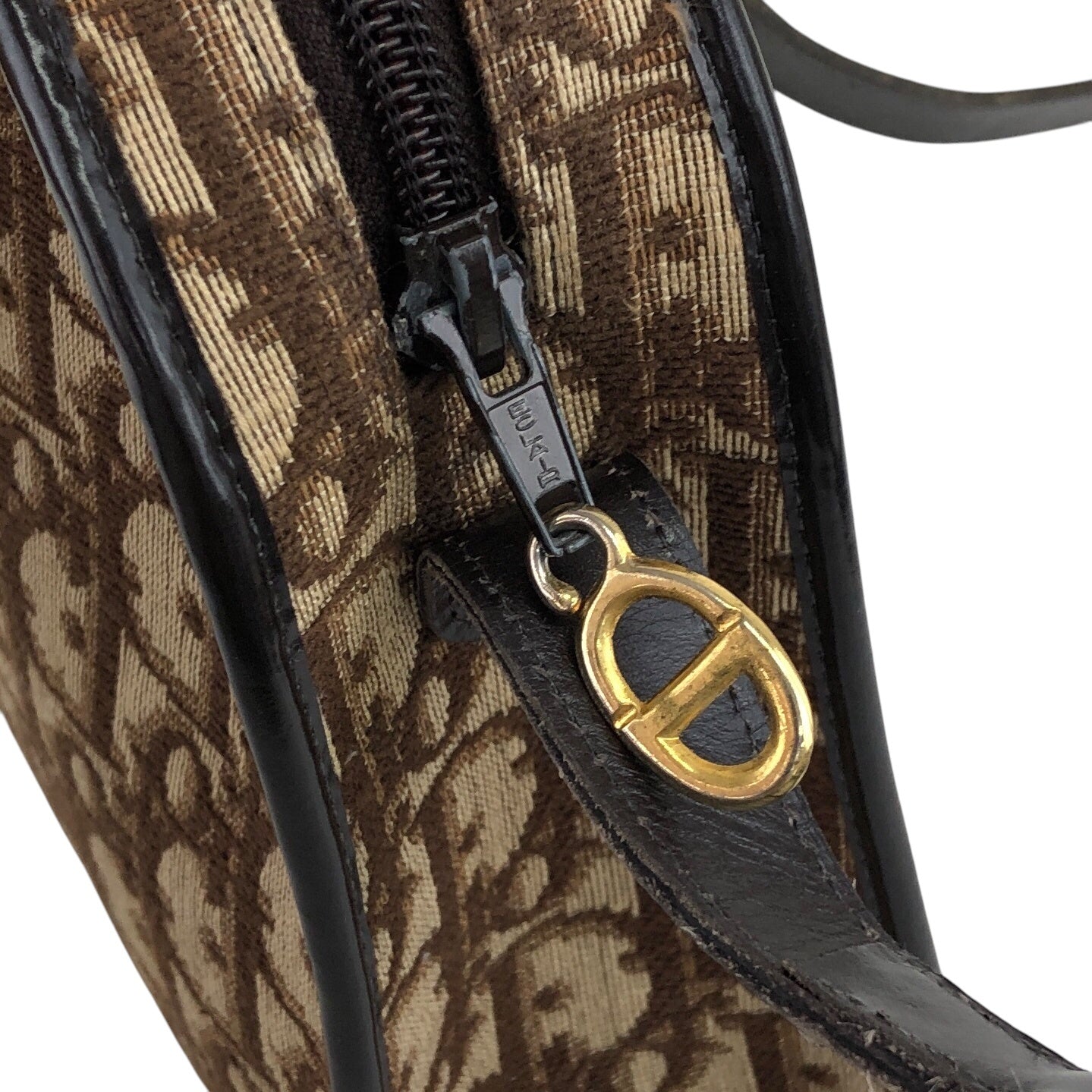 Christian Dior Trotter Shoulder bag Brown Vintage hxyich