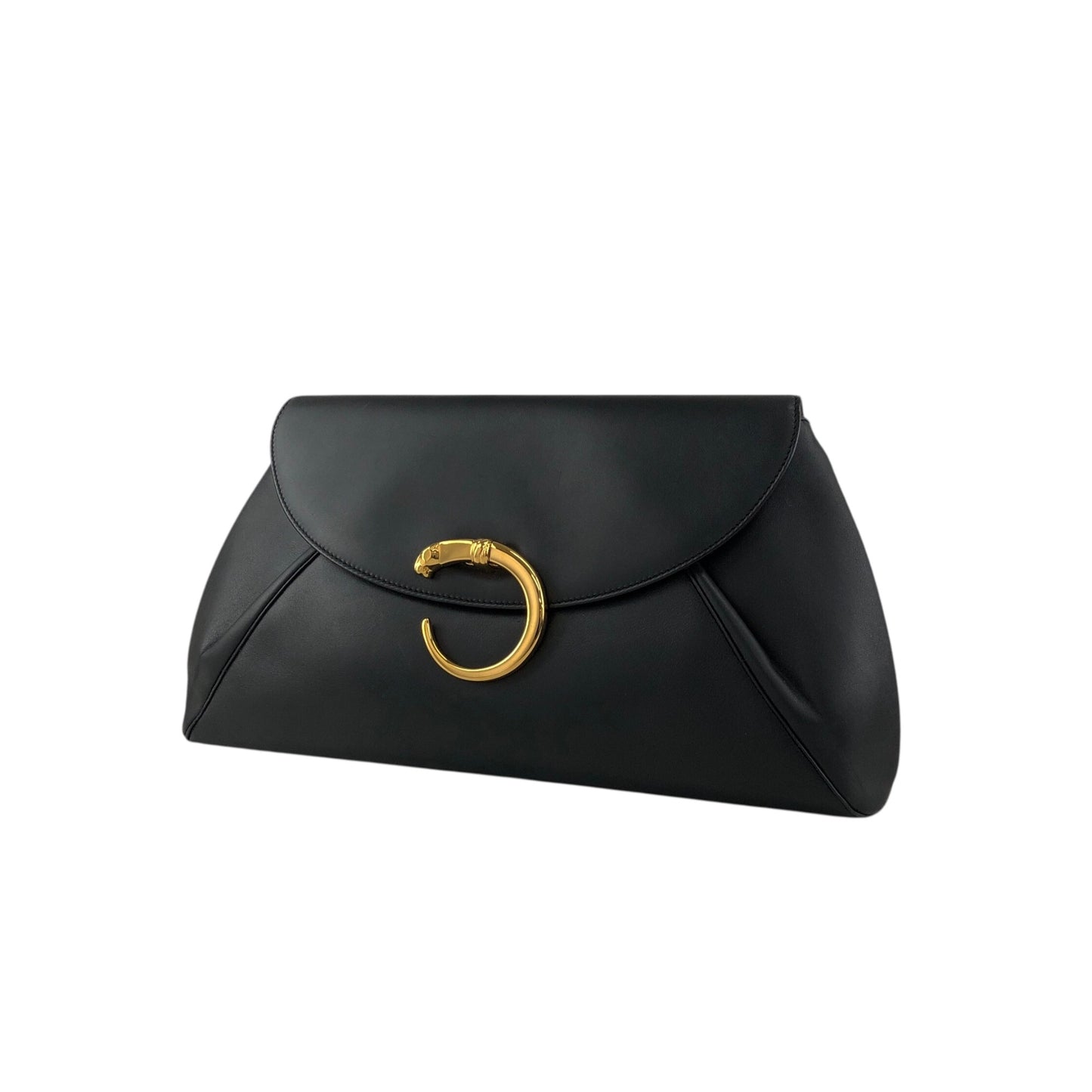 Cartier Clutch bag Black Vintage nhtgwj