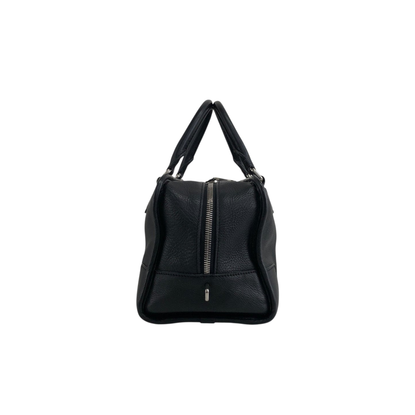 LOEWE Amazona28 Padlock Small Boston bag Handbag Black Vintage vbp8aw