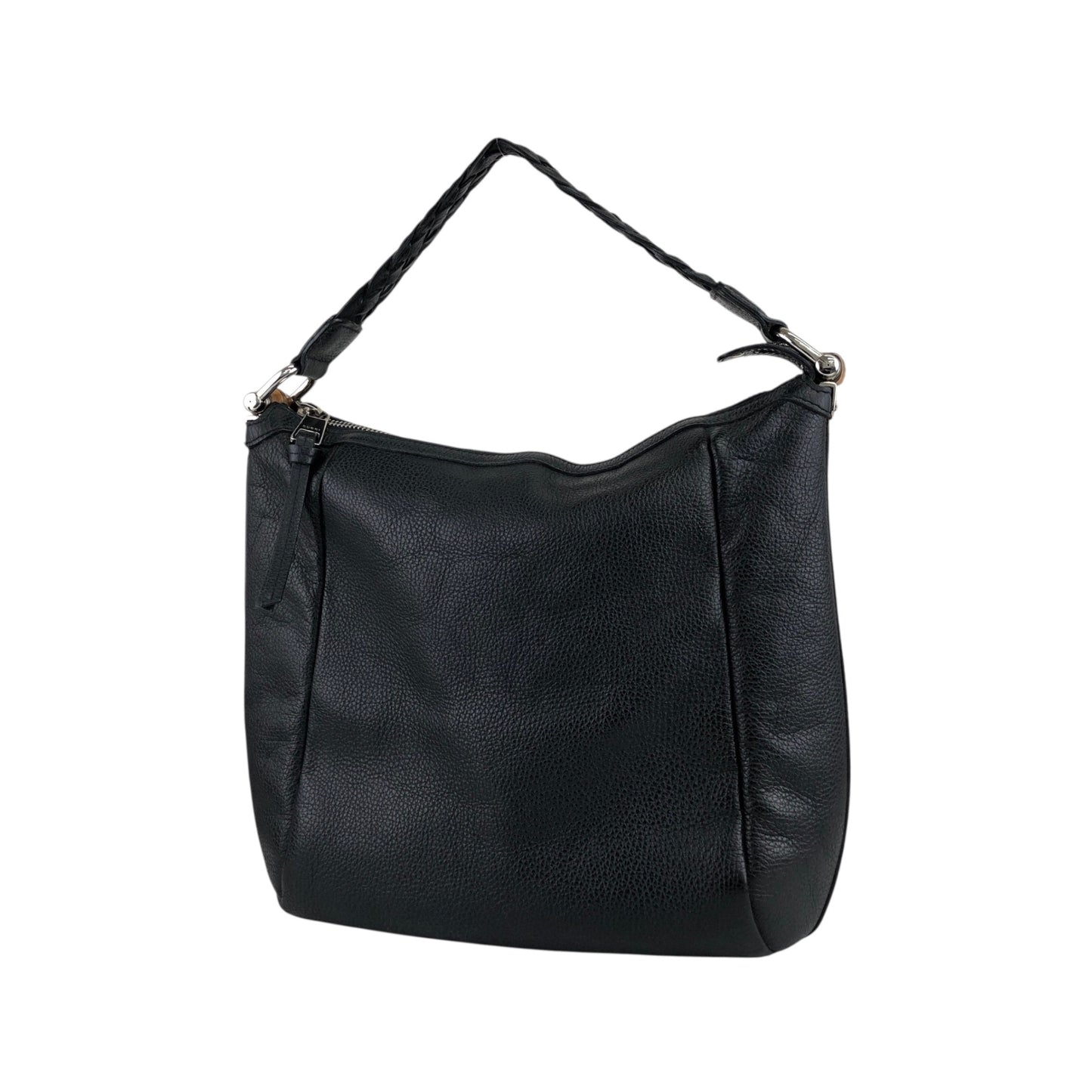 GUCCI Bamboo Shoulder bag Black Vintage a4vpvh