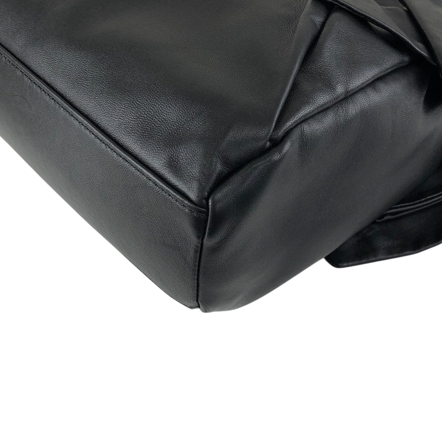 Salvatore Ferragamo Vala Ribbon Shoulder bag Hobobag Black Vintage nbxkia