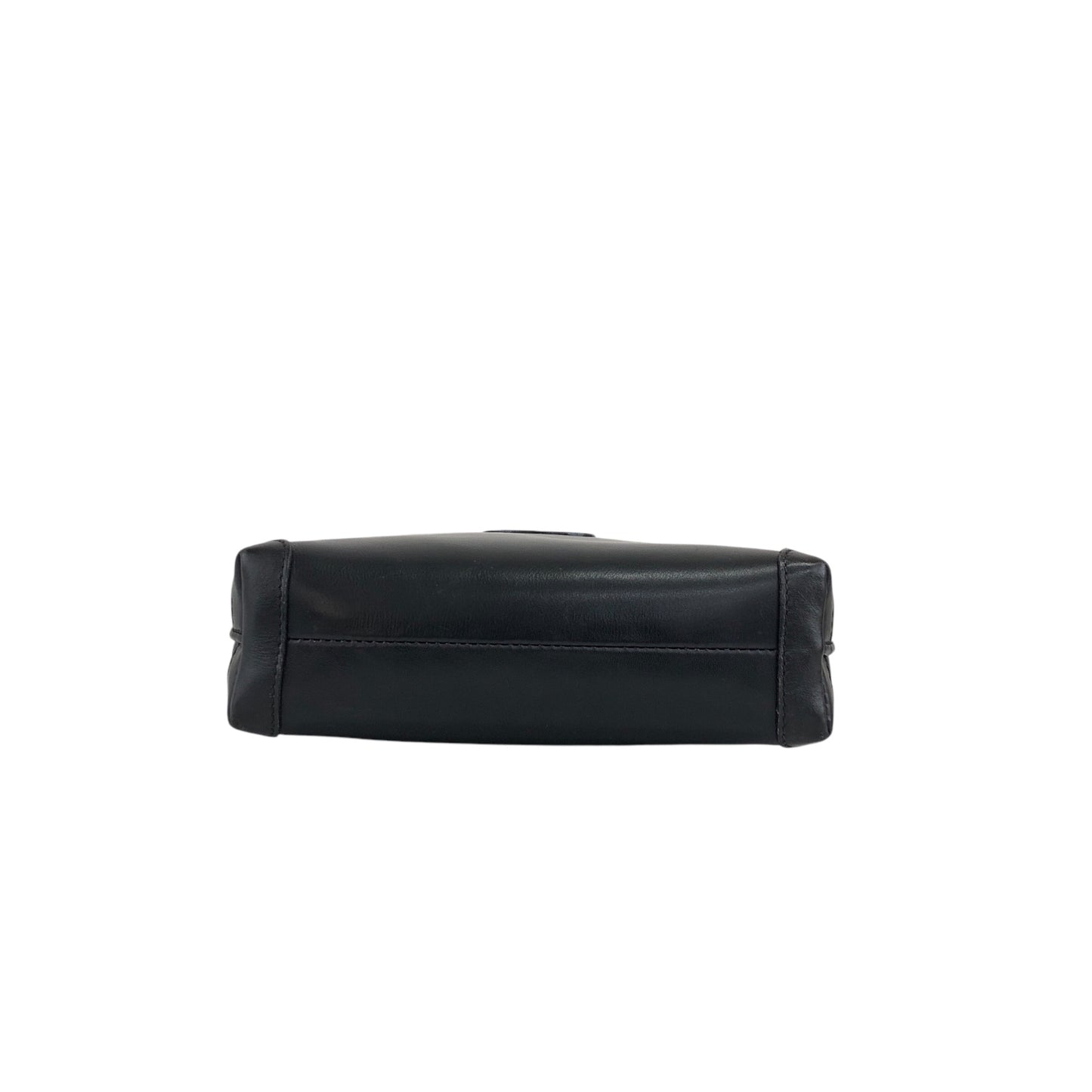 GUCCI GG Logo Shoulder bag Black Vintage jga7iz