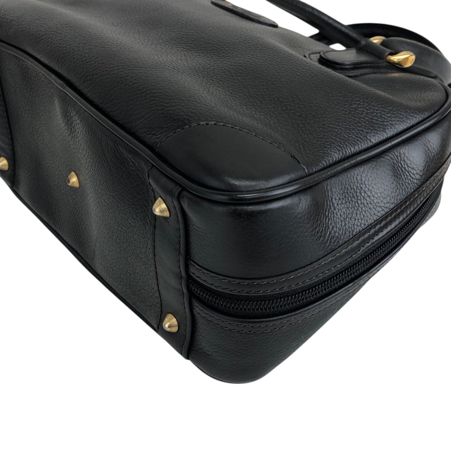 GUCCI Interlocking Handbag Black Vintage jkfsmf