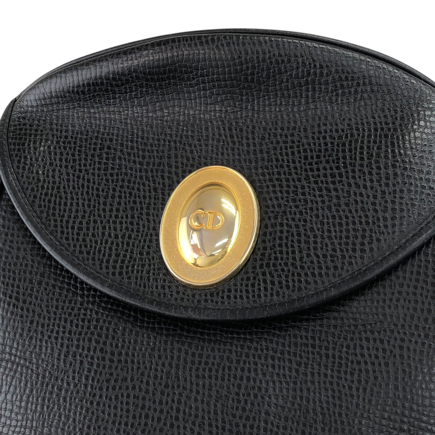 Christian Dior CD Logo Backpack Black Vintage nrnd3i