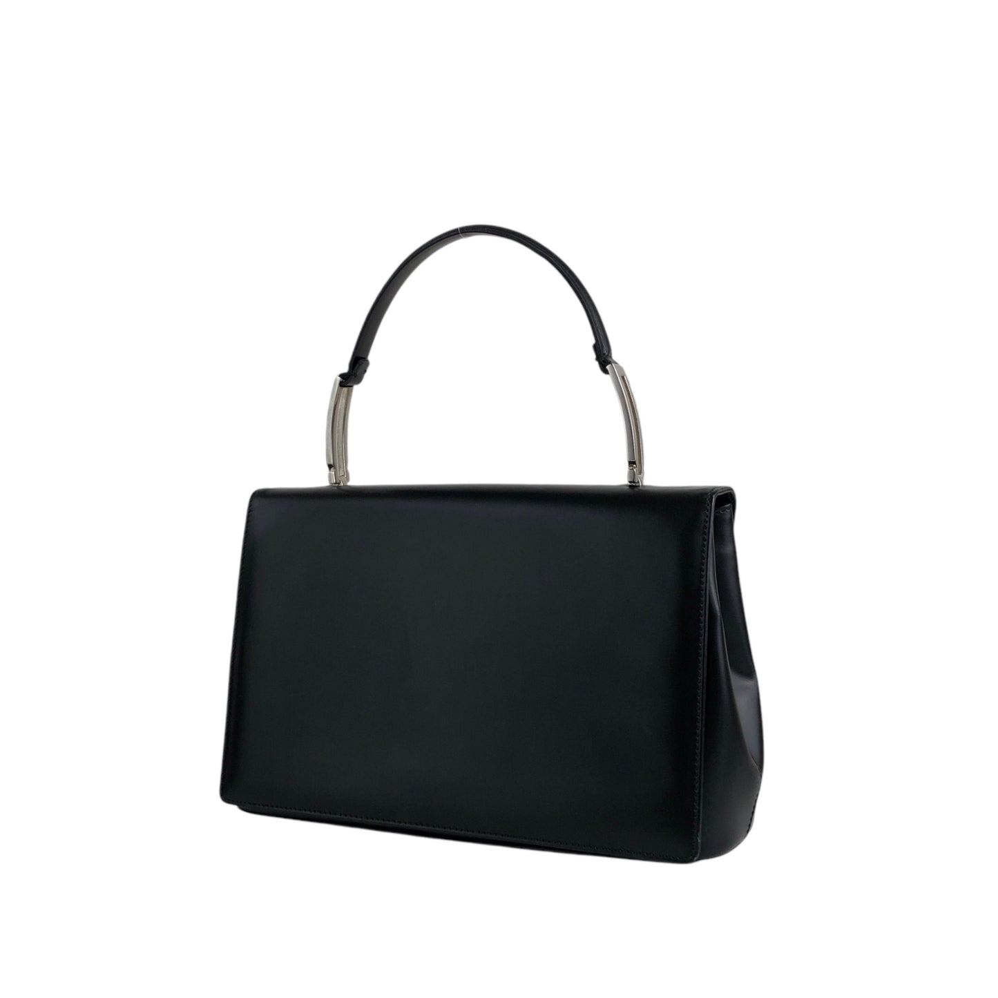 Salvatore Ferragamo Top Handle Handbag Black Vintage sca6k6