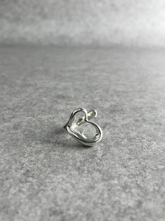 Tiffany & Co.Heart Motif SILVER925 Ring Silver Vintage mrxzxt