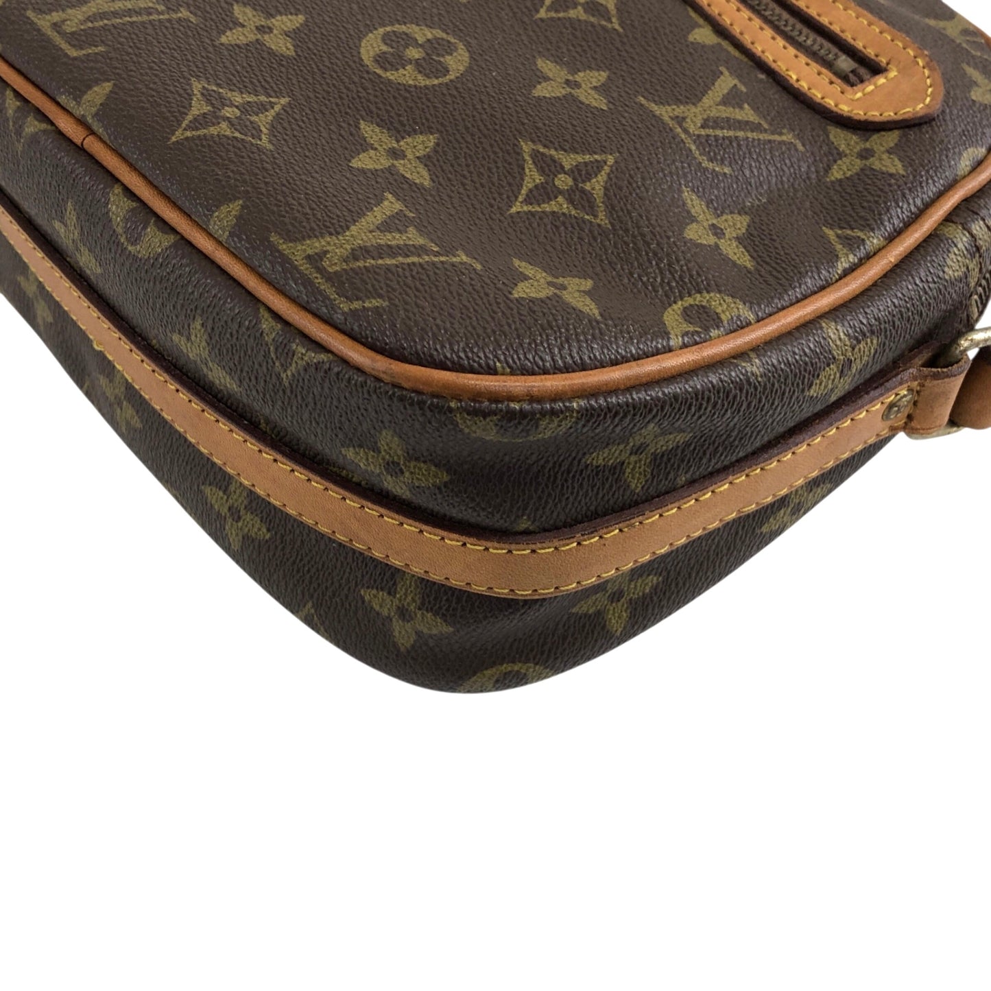 LOUIS VUITTON Monogram Shoulder bag Brown M51222 Vintage uvfdej