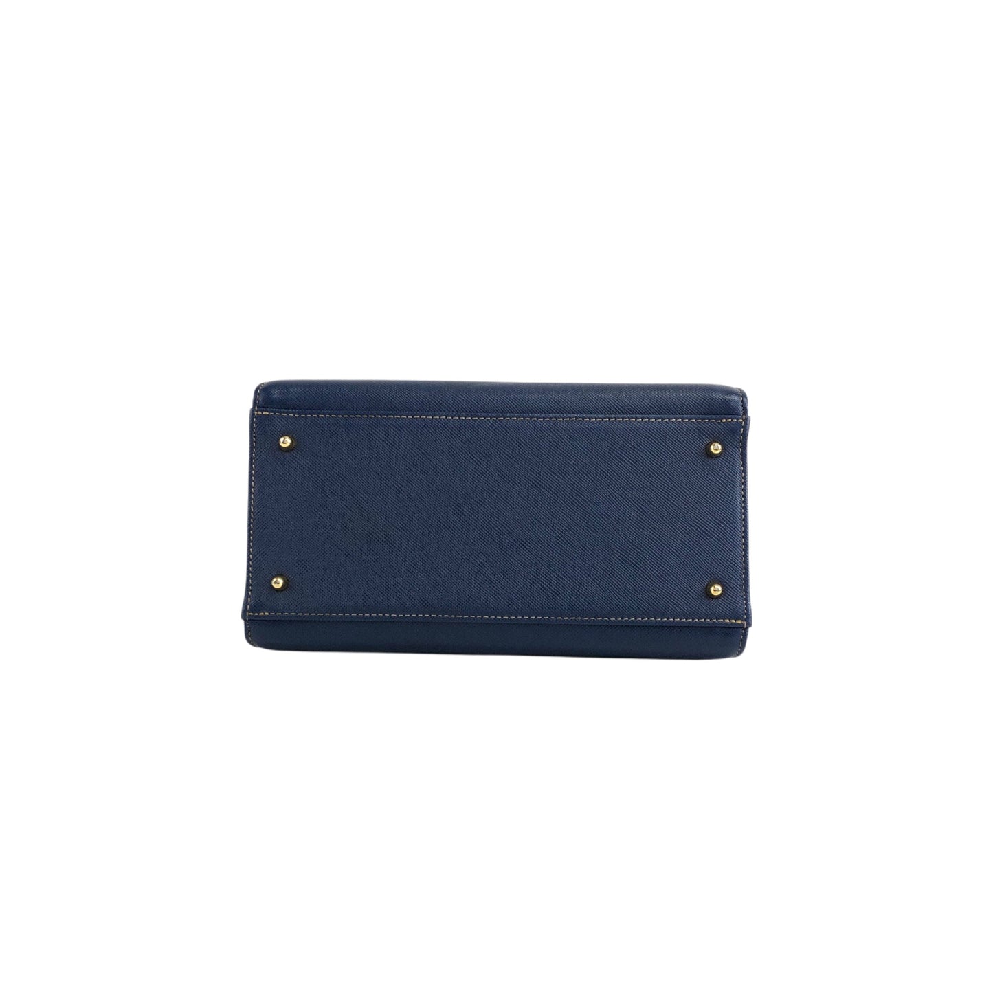 VALENTINO GARAVANI Top Handle Handbag Blue Vintage d5kjkj