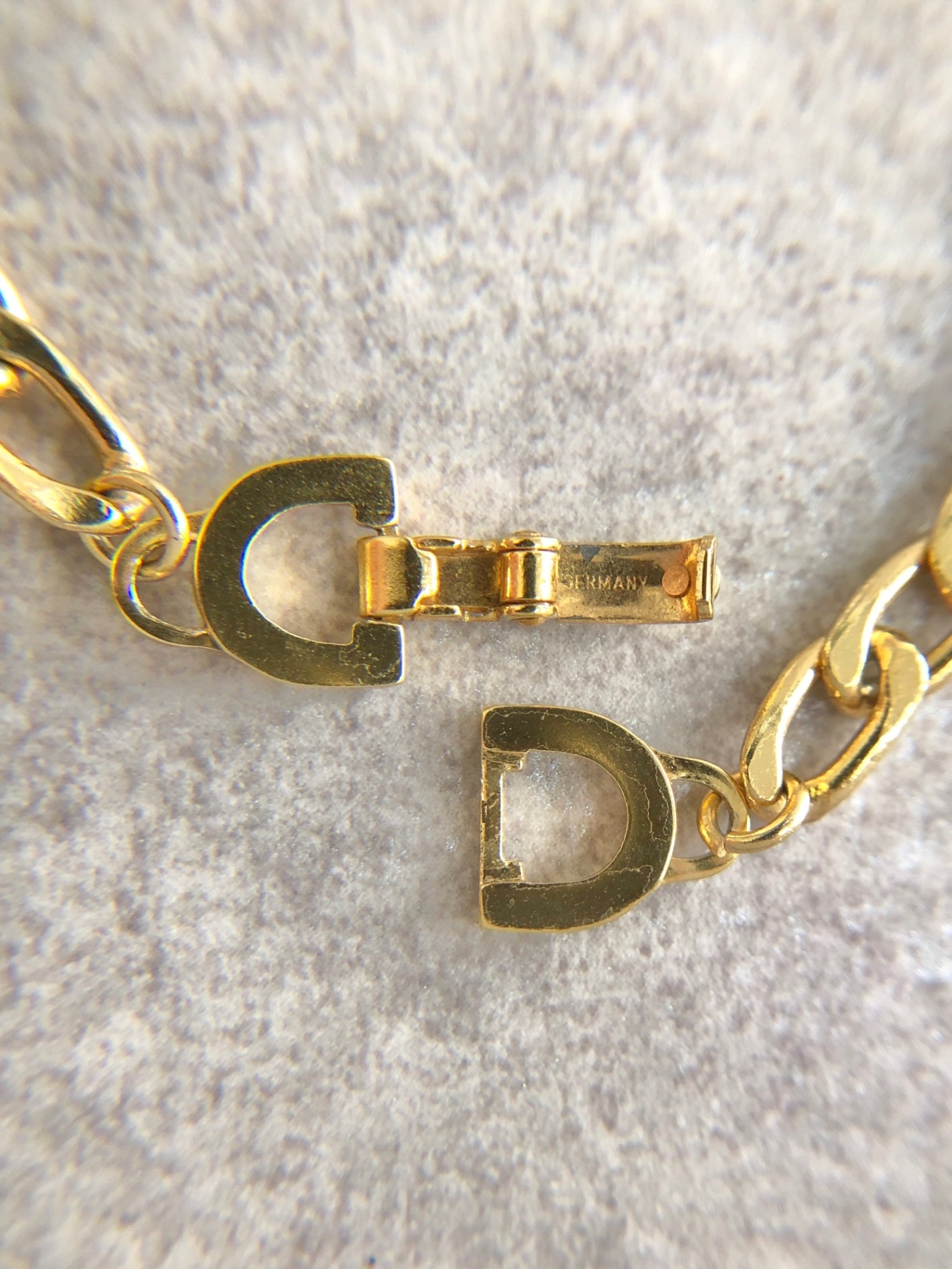 Christian Dior Bracelet Gold Vintage z4nt73