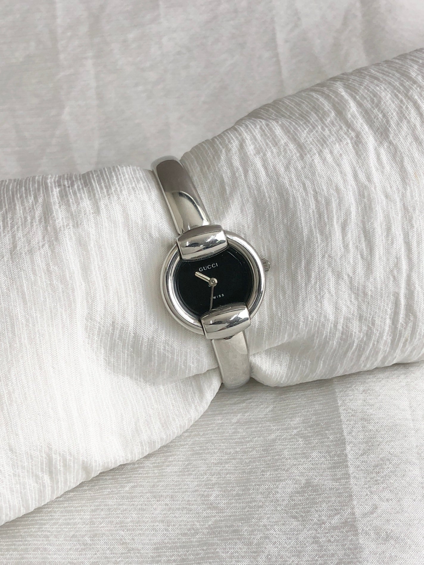 GUCCI Quartz Watch Silver 1400LVintage 8ruzxt