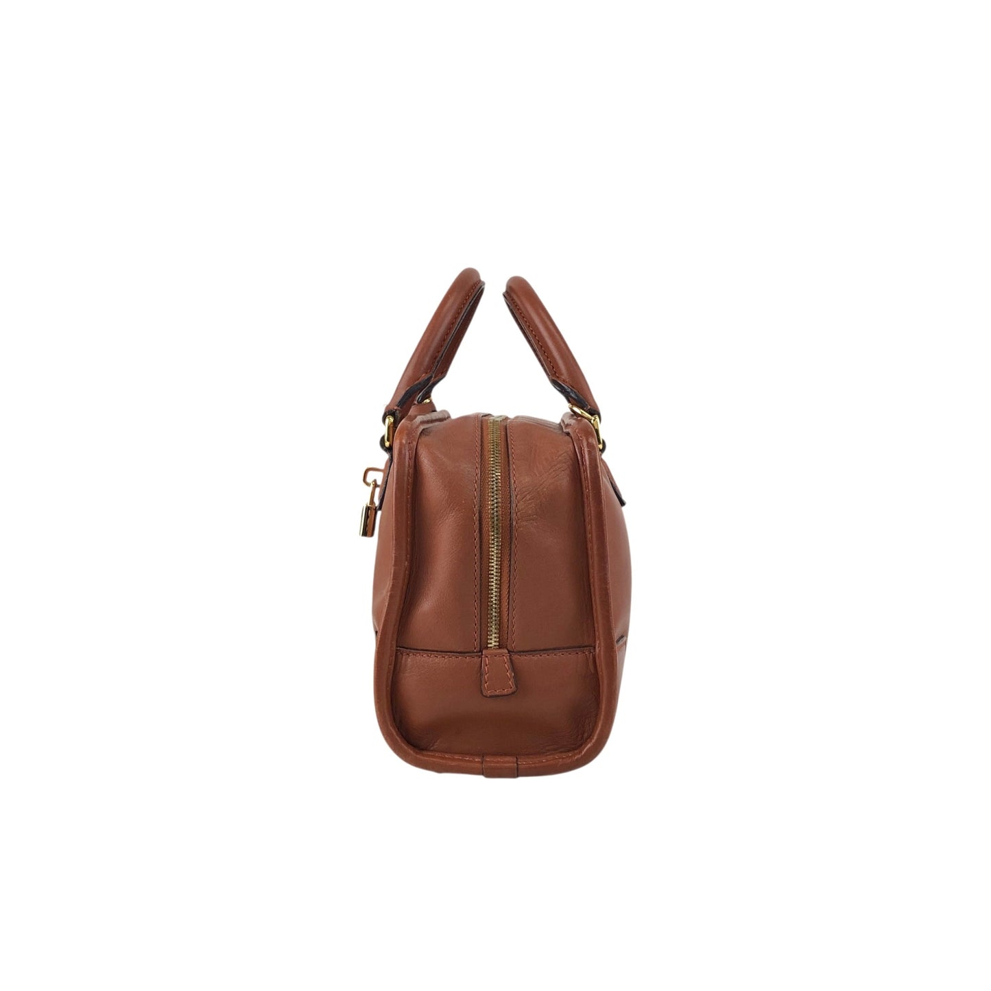 LOEWE Amazona23 Anagram Two-way Small Boston bag Shoulder bag Brown Vintage 3m6b28