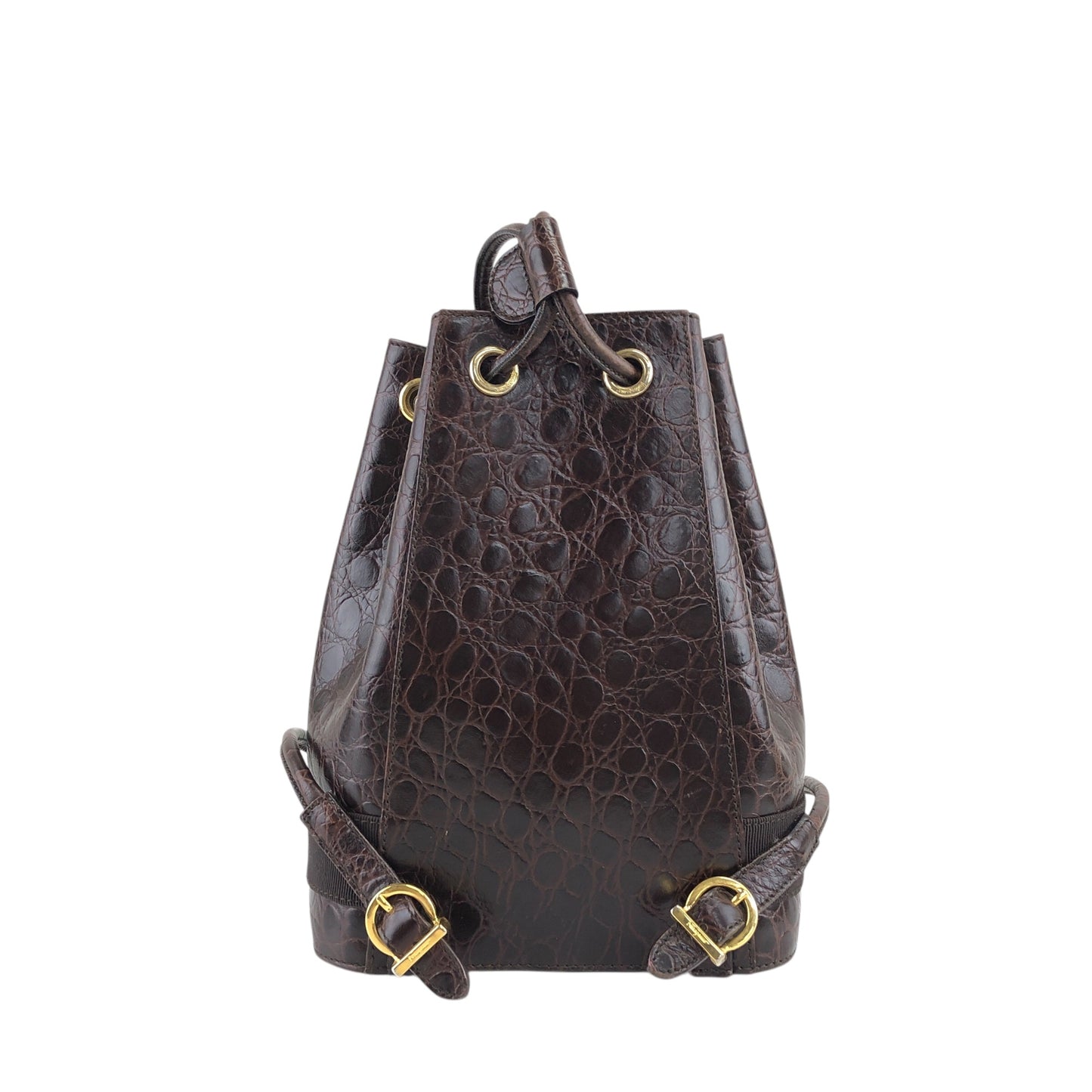 Salvatore Ferragamo Vala Backpack Brown Vintage 5t6wvc