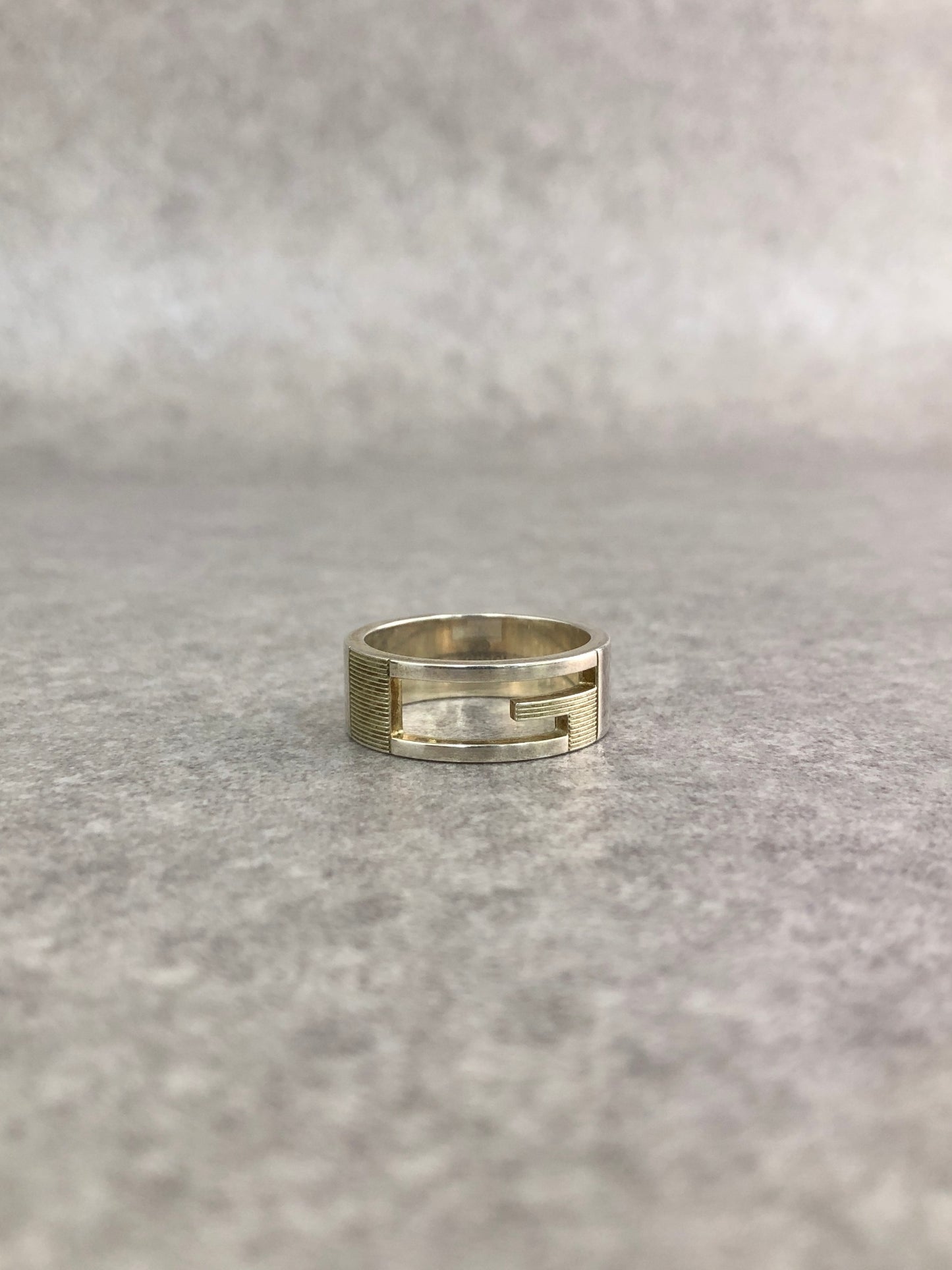 GUCCI 戒指 SILVER925 銀 復古 f5zbnd