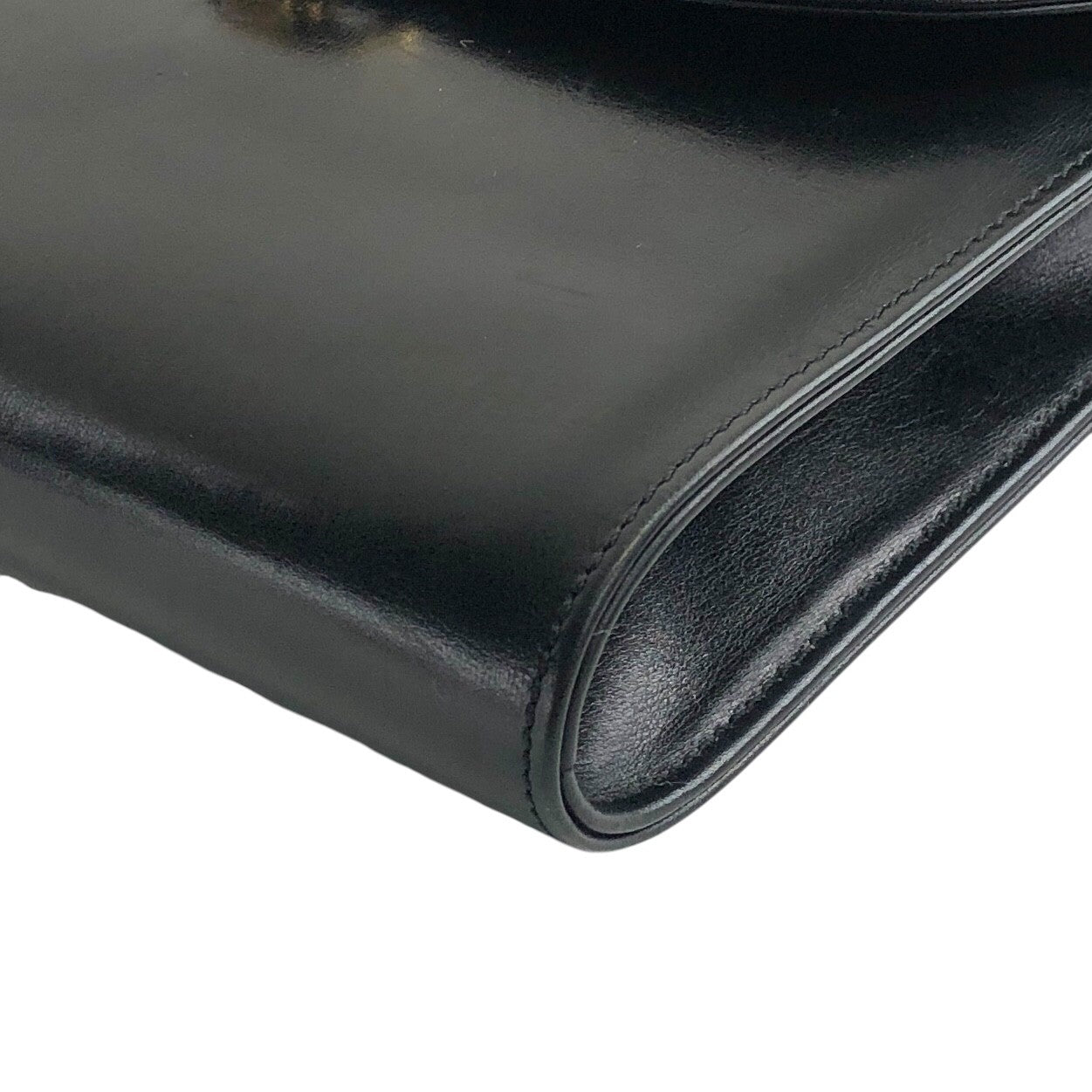 CELINE Blason Shoulder bag Black Vintage zfryrd