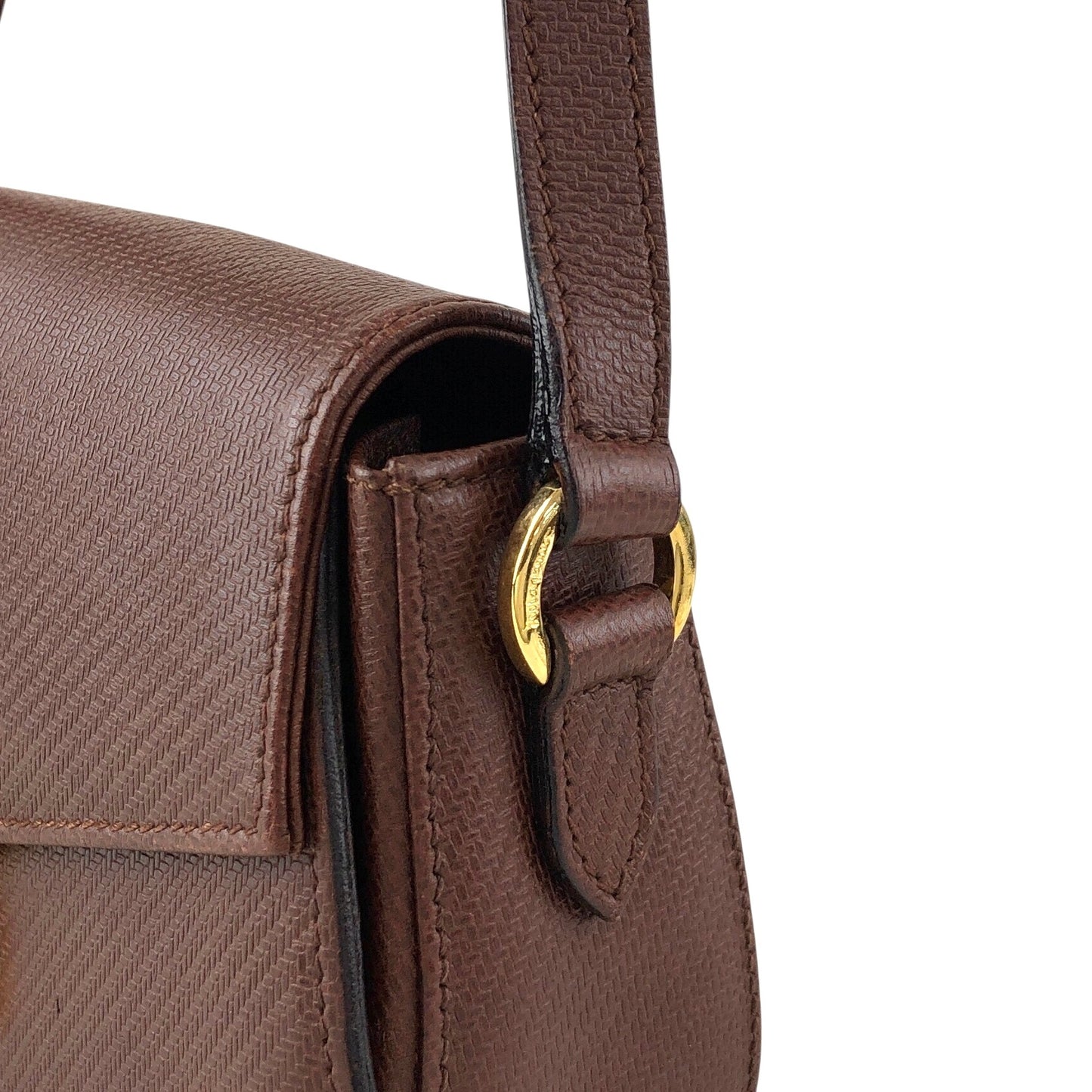 Salvatore Ferragamo Lock Shoulder bag Bordeaux Vintage 6kbanu