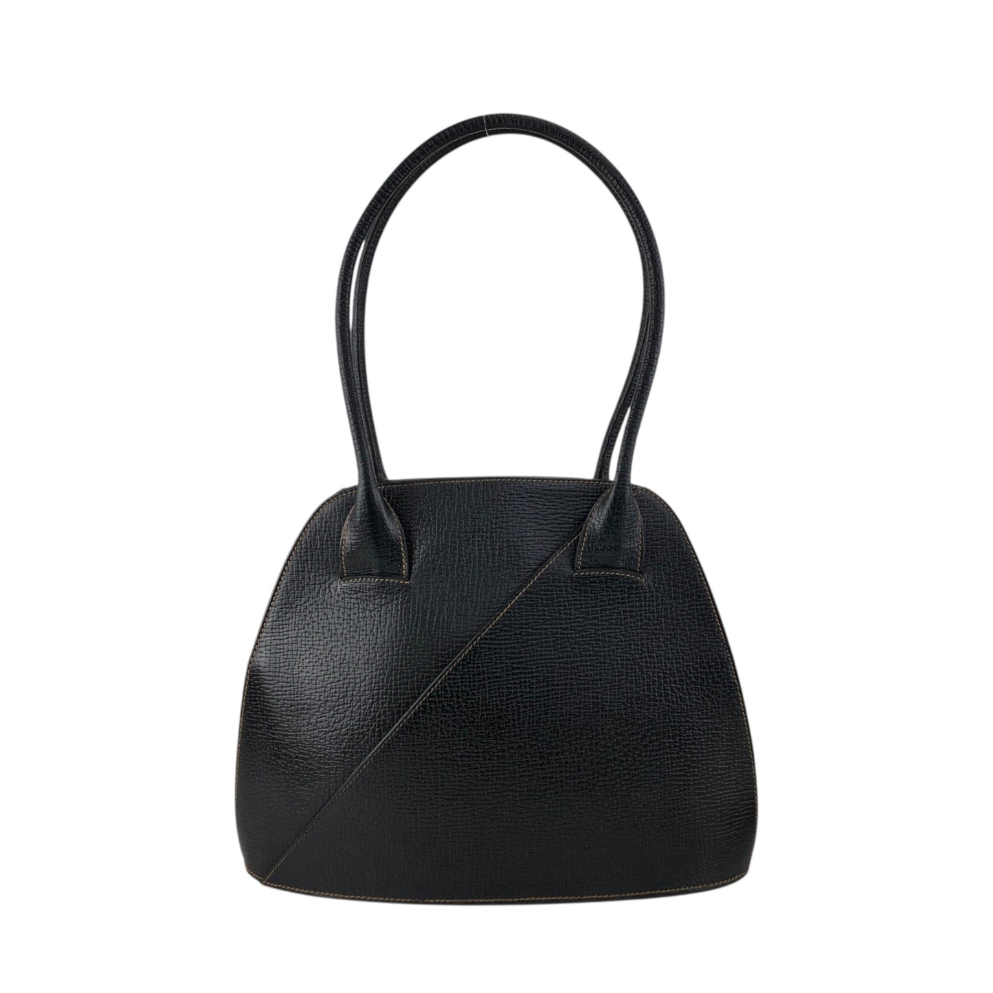LOEWE Logo Embossed Handbag Black Vintage g64y6x