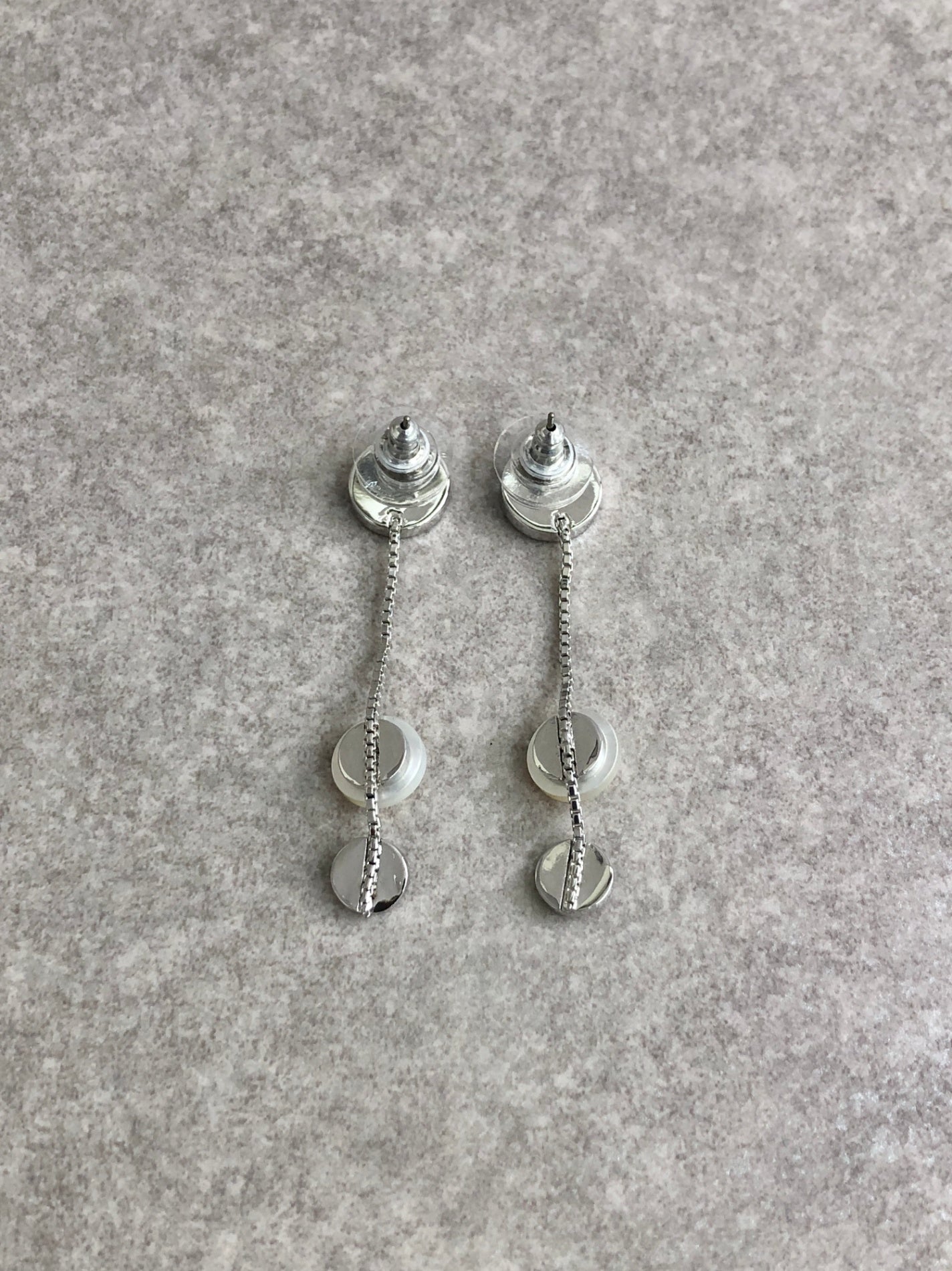 Christian Dior Pierced Silver Vintage 23jygt