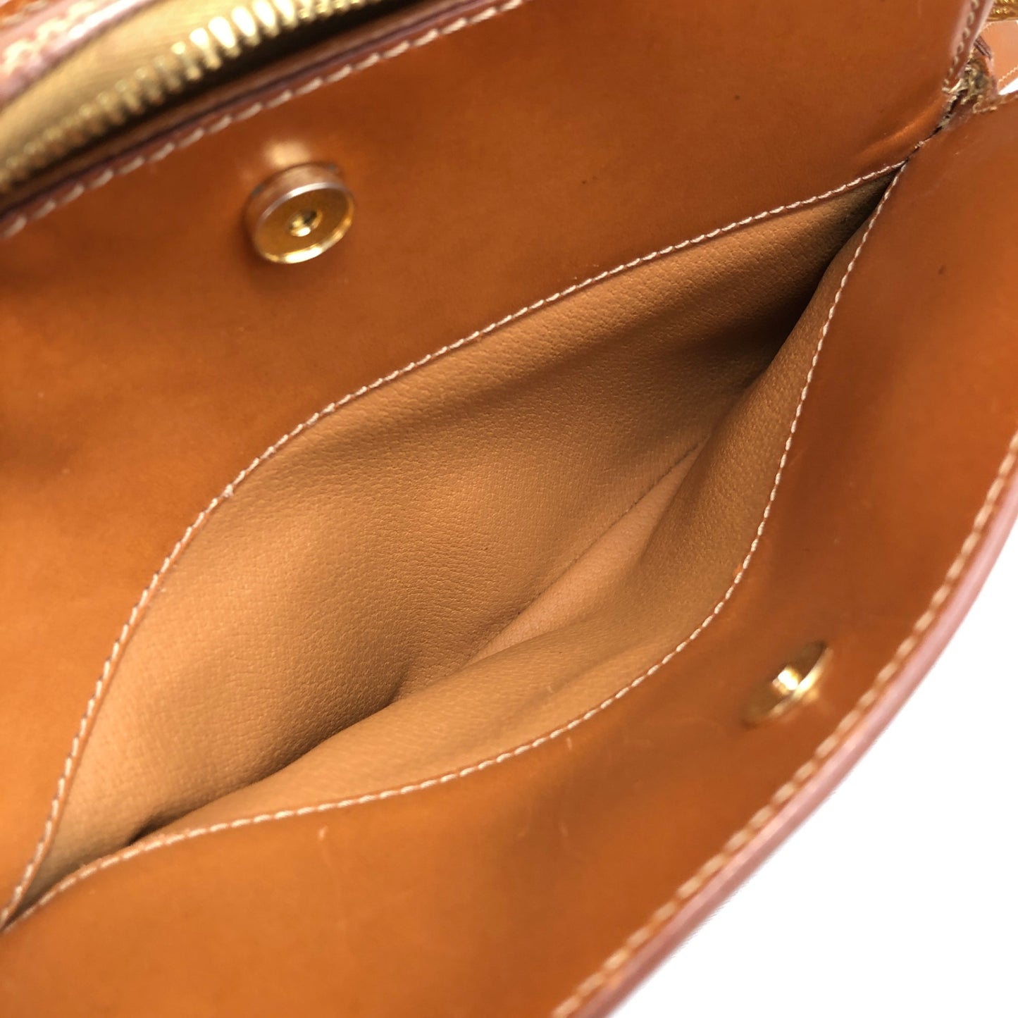 CELINE Macadam Blason Shoulder bag Brown Vintage w3e78d