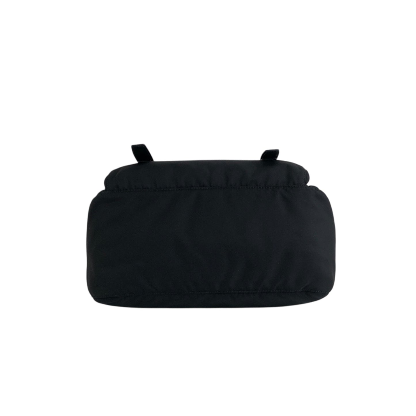PRADA Triangle Logo Shoulder bag Black Vintage c3szxv