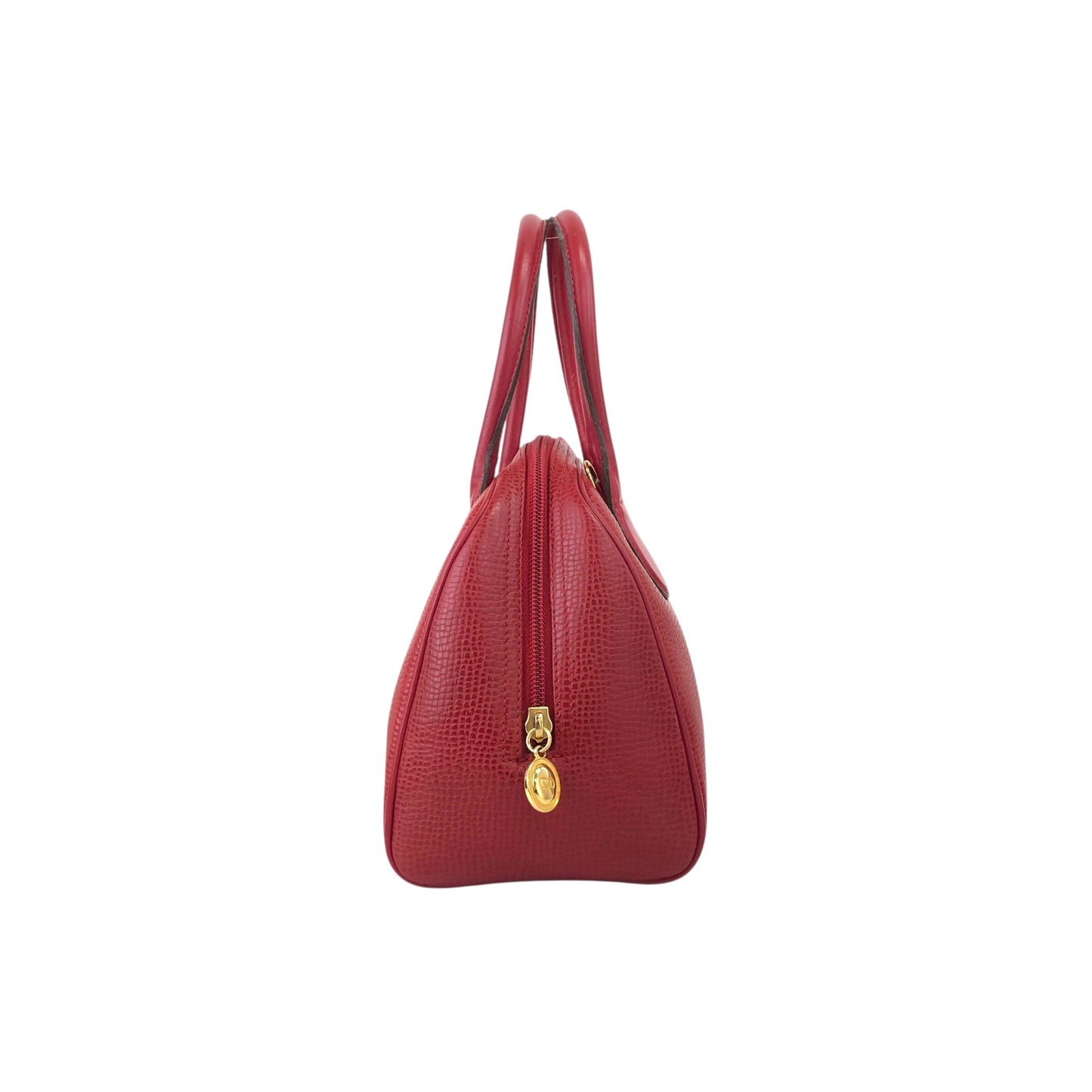 Christian Dior CD Logo 兩用手袋 單肩包 紅色 復古 spvfzk