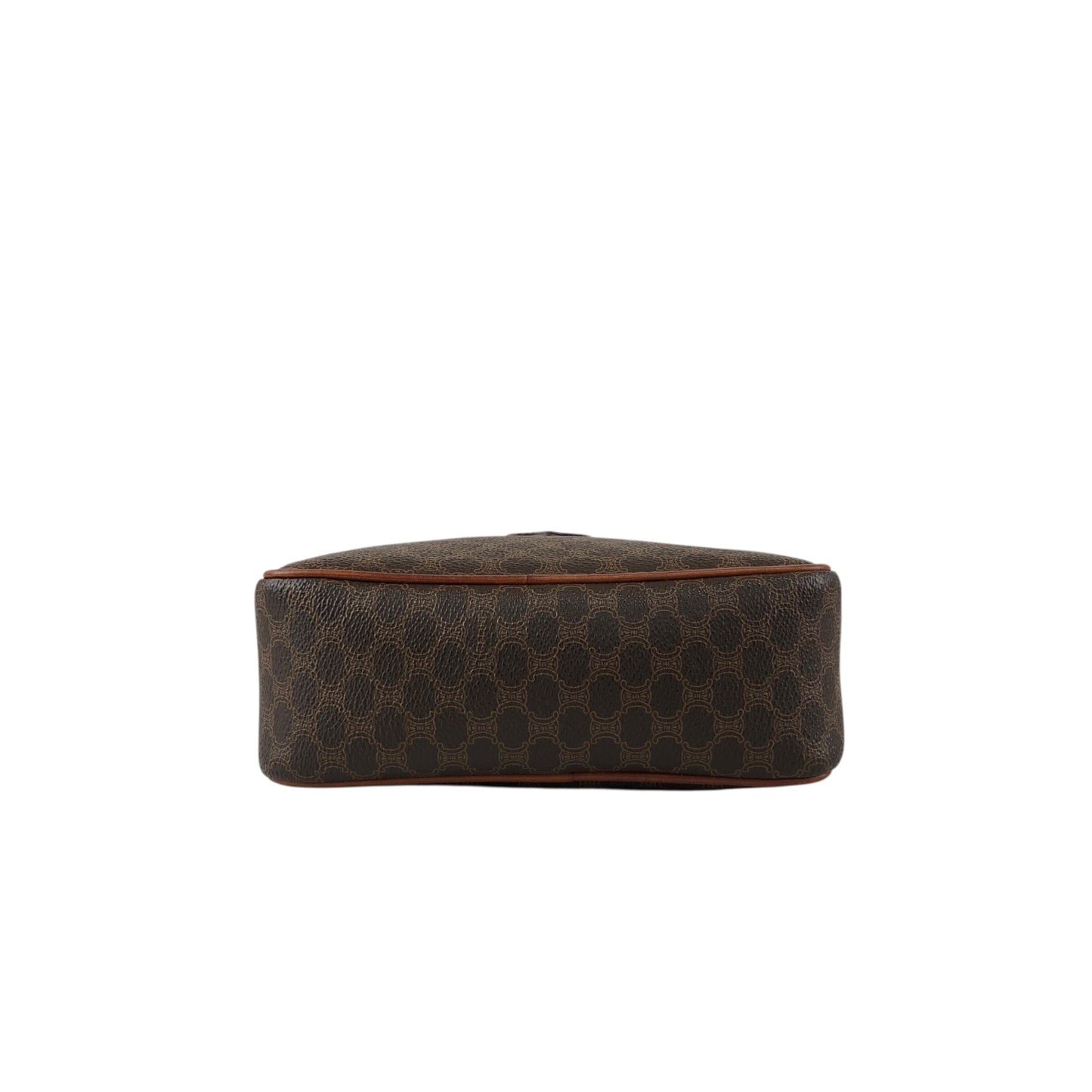 CELINE Macadam Blason Shoulder bag Brown Vintage v2cvc8