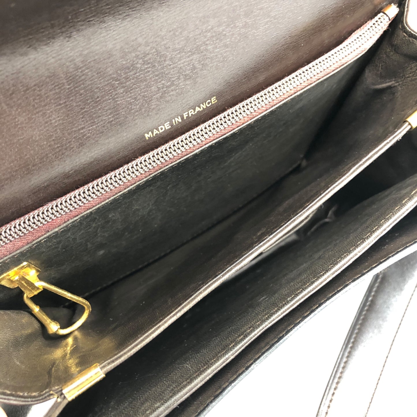 CELINE Triomphe Shoulder bag Brown Vintage xeaff4