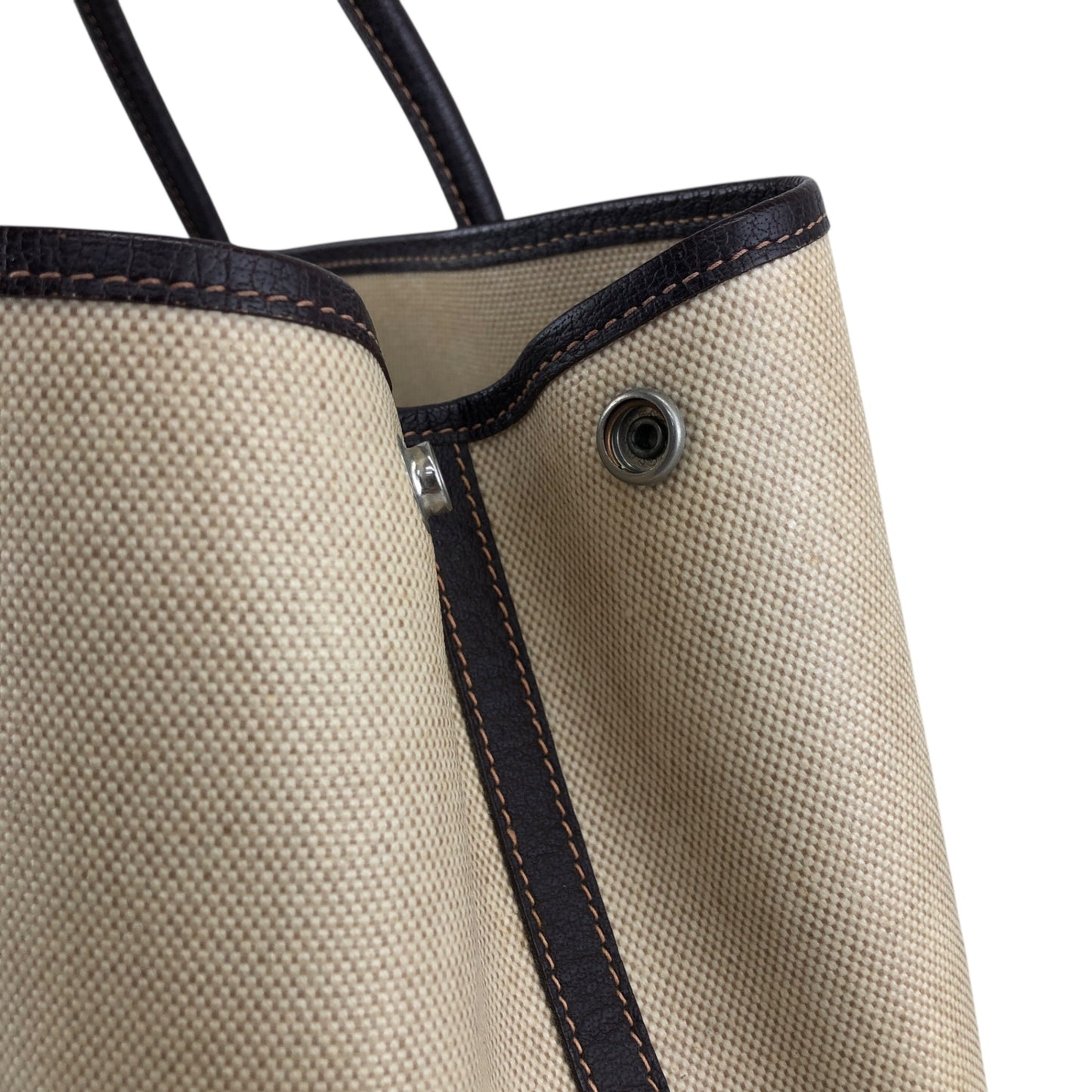 HERMES Totebag Beige Vintage ixgnpz