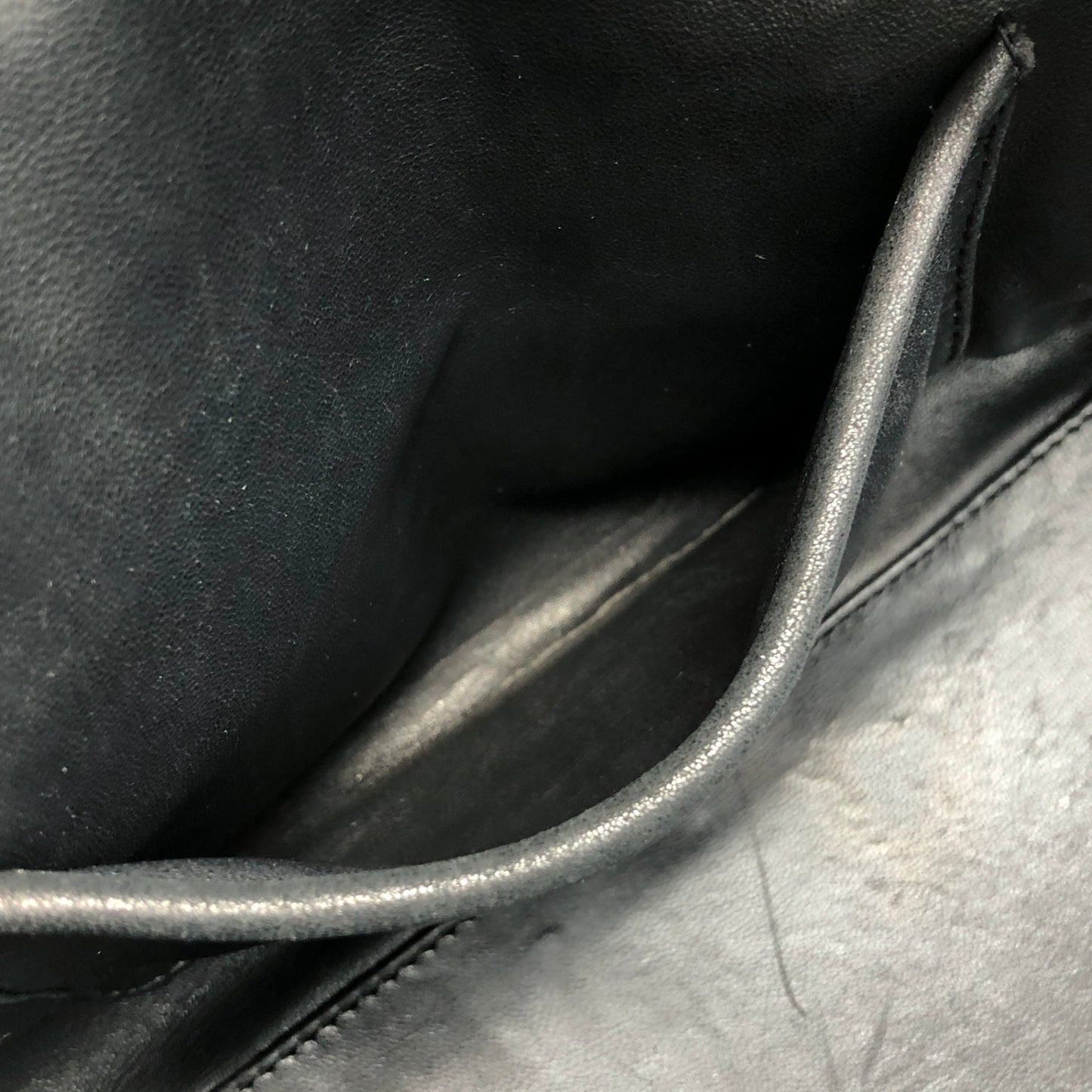 LOEWE Amazona28 Anagram Handbag Boston bag Black Vintage 4ve2yy