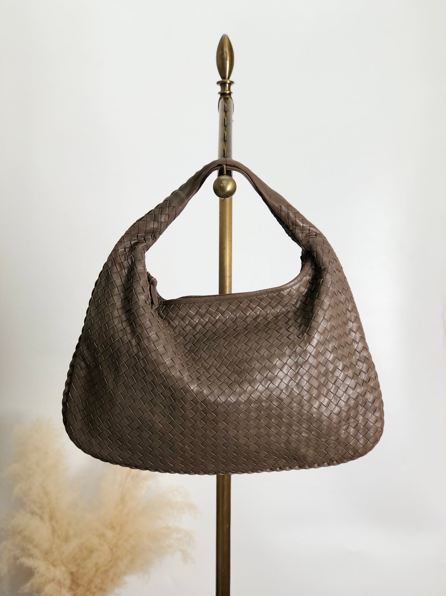 Bottega Veneta Intrecciato 單肩包 棕色 復古 zpvhar