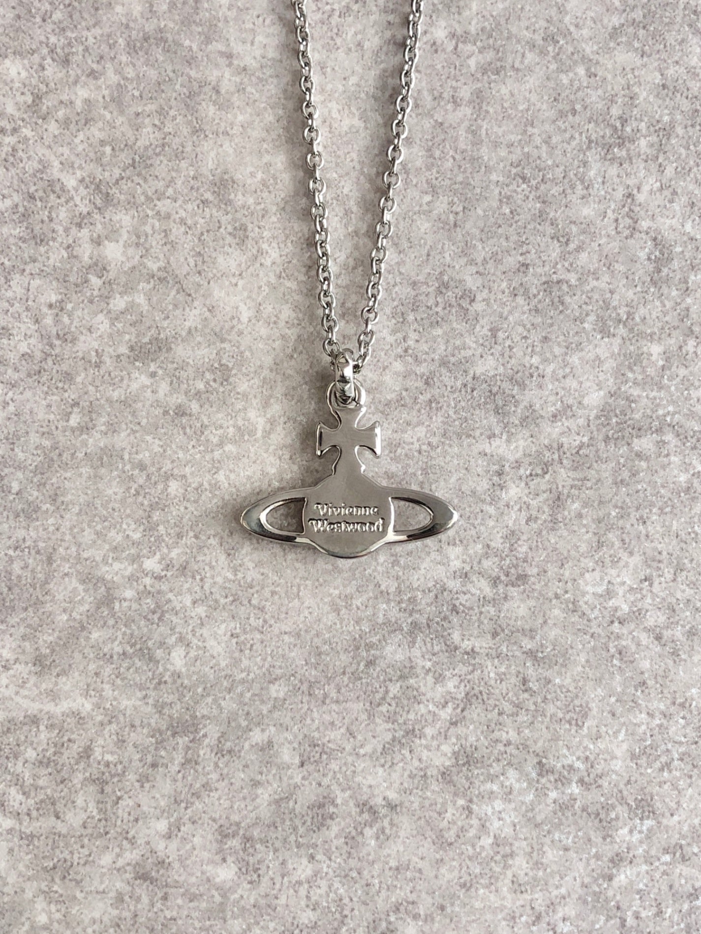 Vivienne Westwood Necklace Silver 169164 Vintage yb3aig